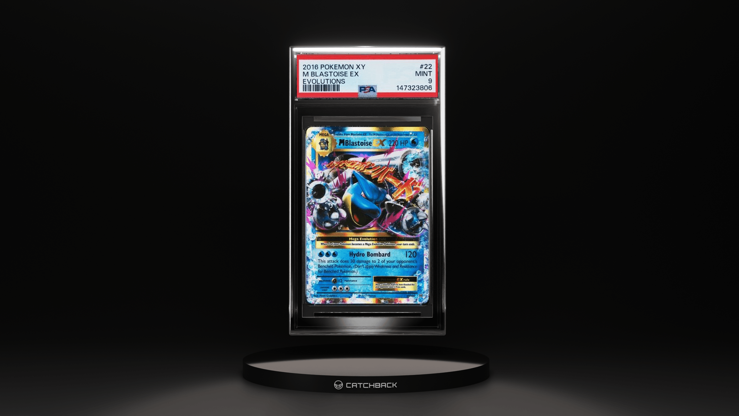 M Blastoise Ex Evolutions