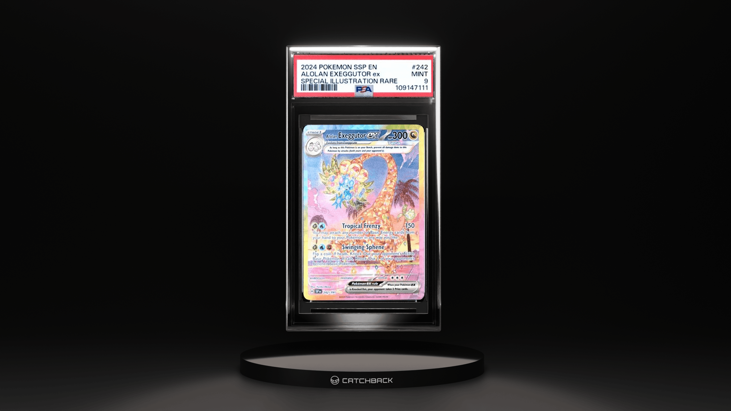 Alolan Exeggutor Ex Special Illustration Rare