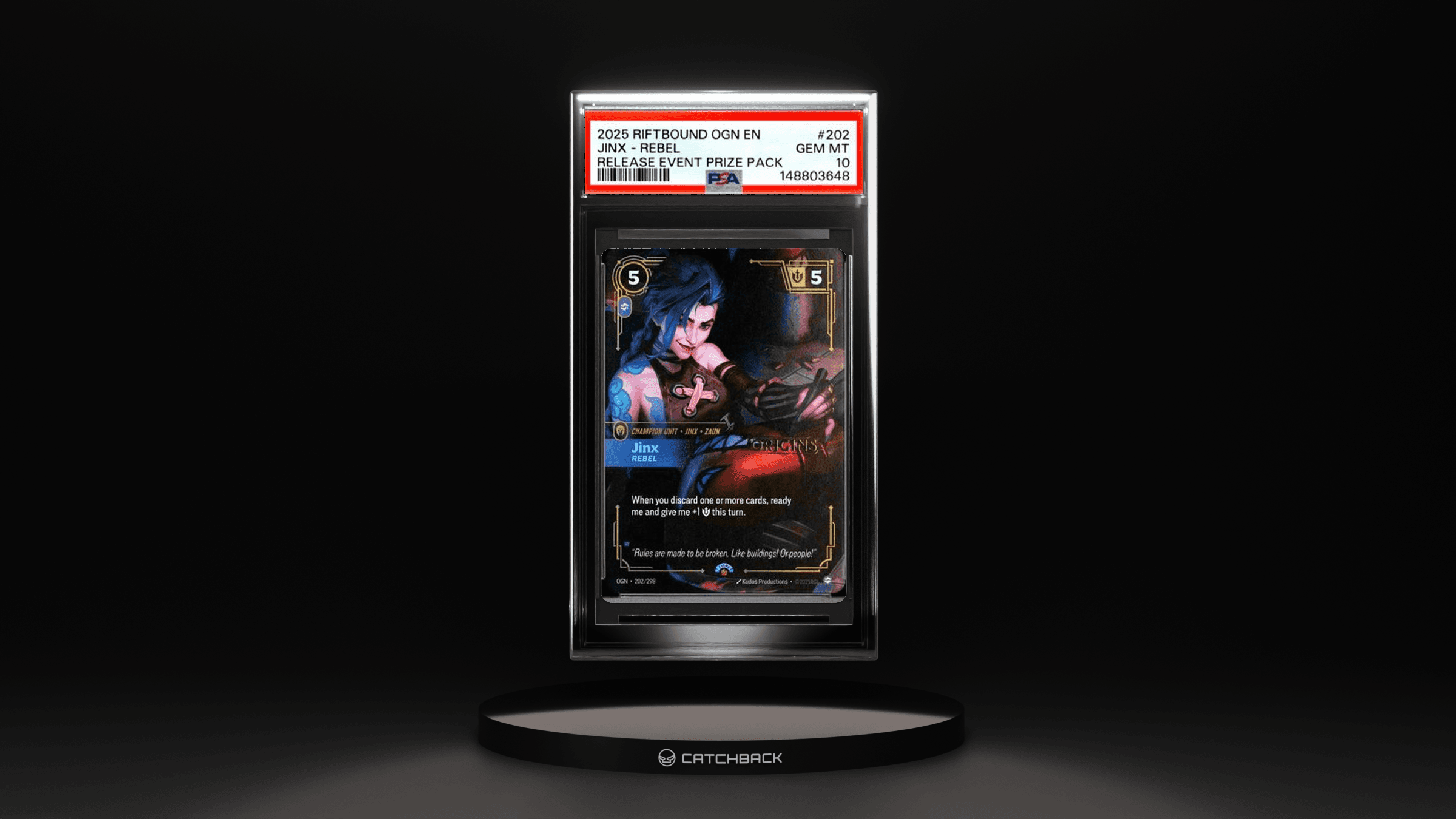 Jinx - Rebel Release Event Prize Pack