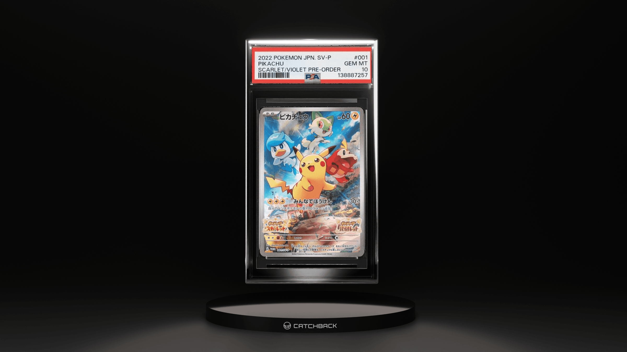 Pikachu Scarlet/violet Pre-order