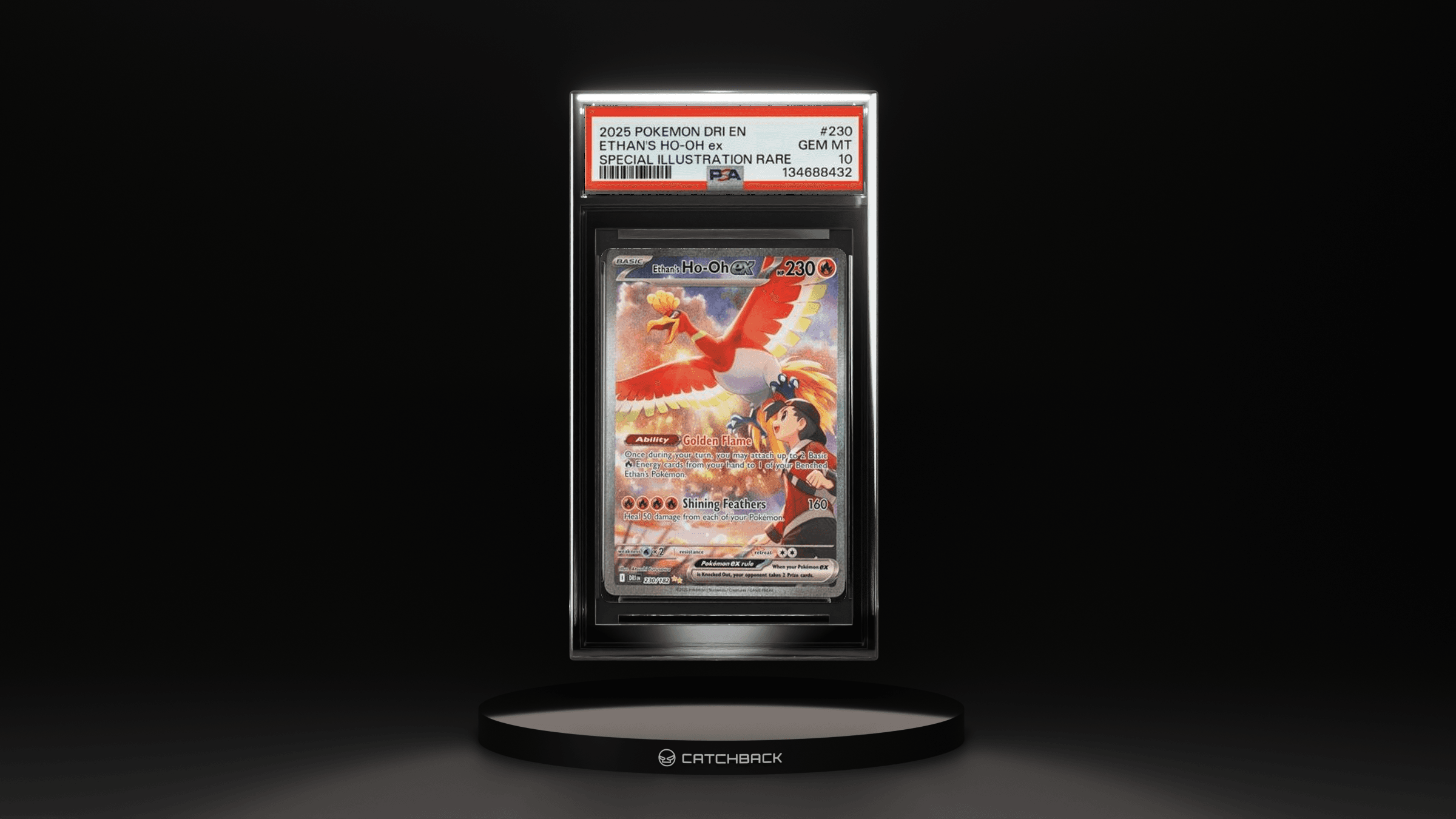 Ethan's Ho-oh Ex Special Illustration Rare
