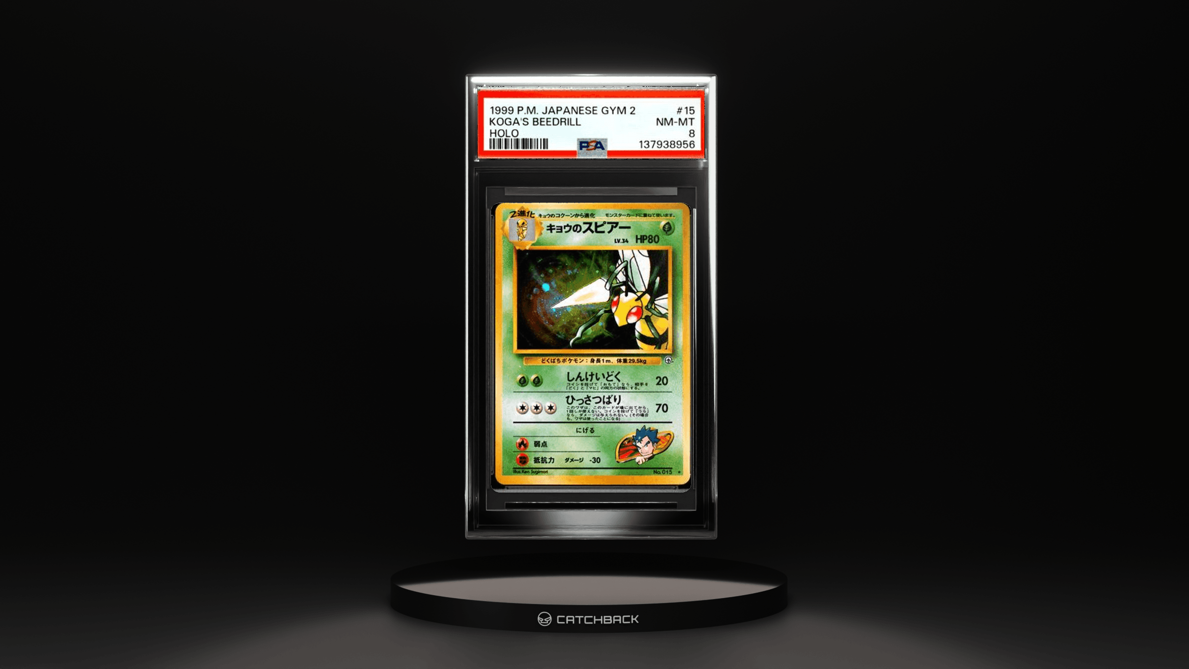 Koga's Beedrill Holo