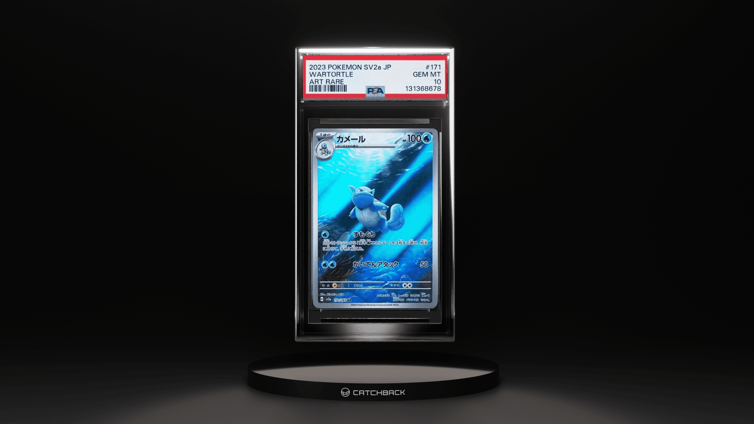 Wartortle Art Rare