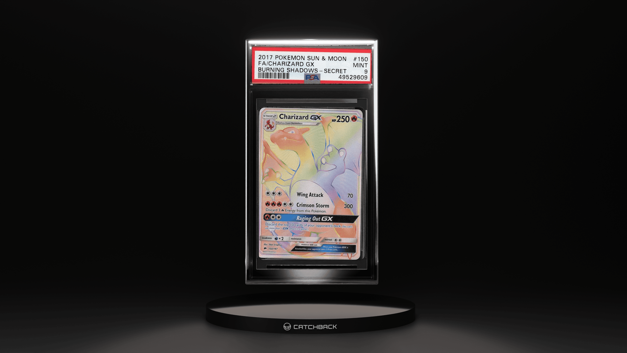 Fa/ Charizard Gx Burning Shadows-secret