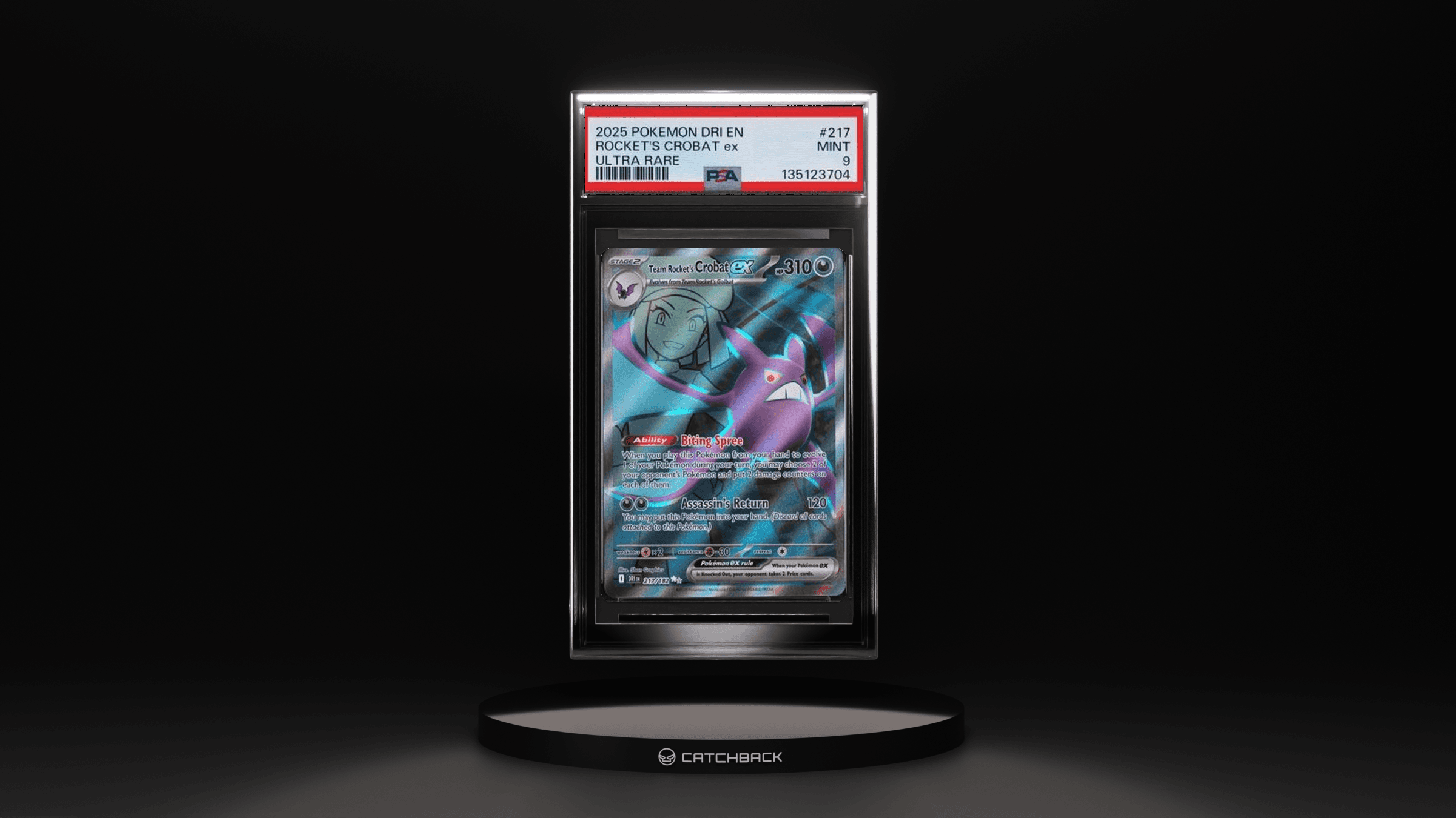 Rocket's Crobat Ex Ultra Rare