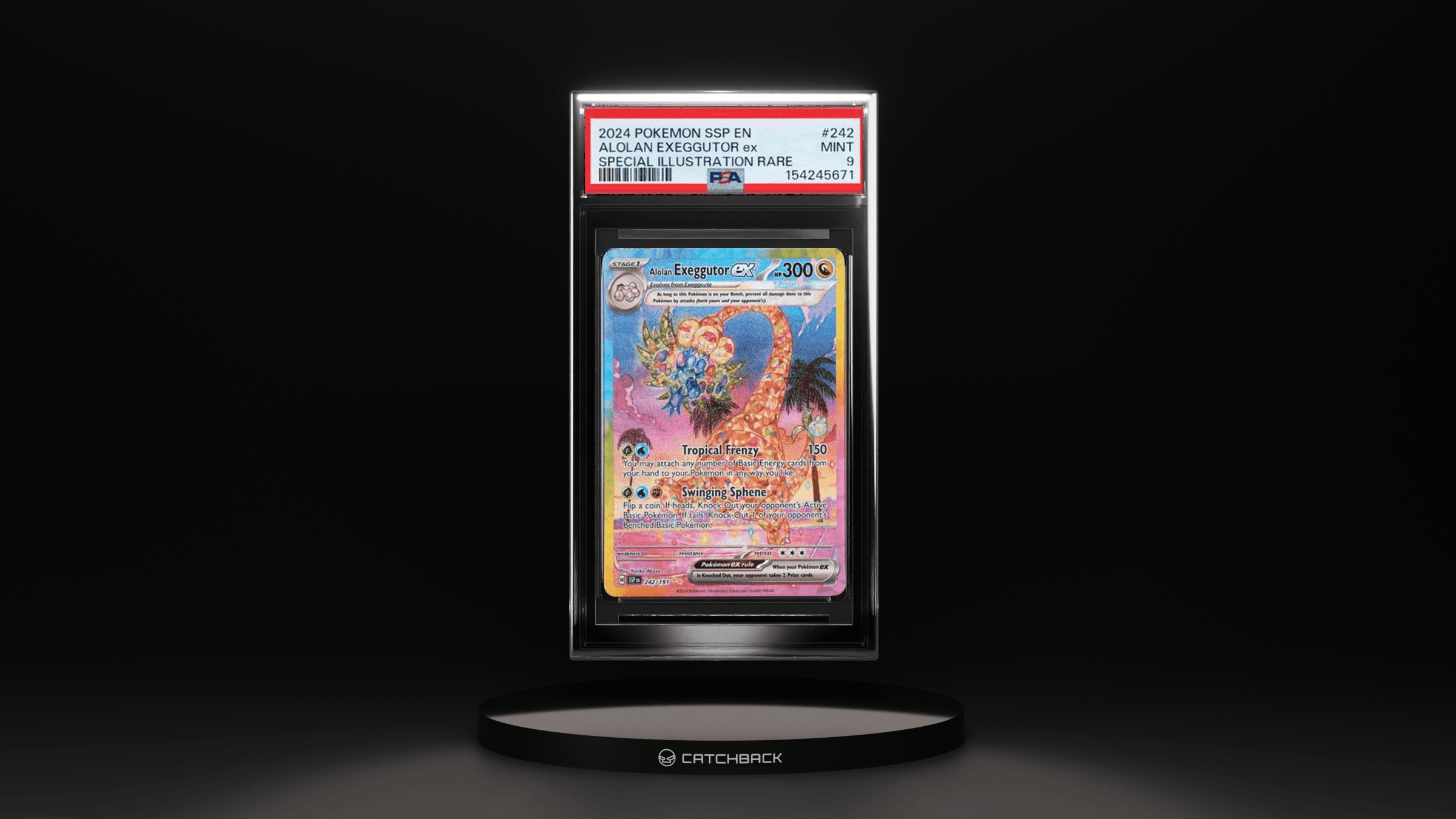 Alolan Exeggutor Ex Special Illustration Rare