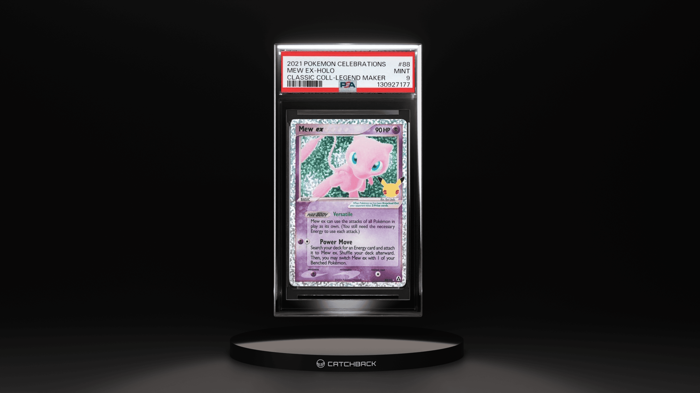Mew Ex-holo Classic Coll-legend Maker