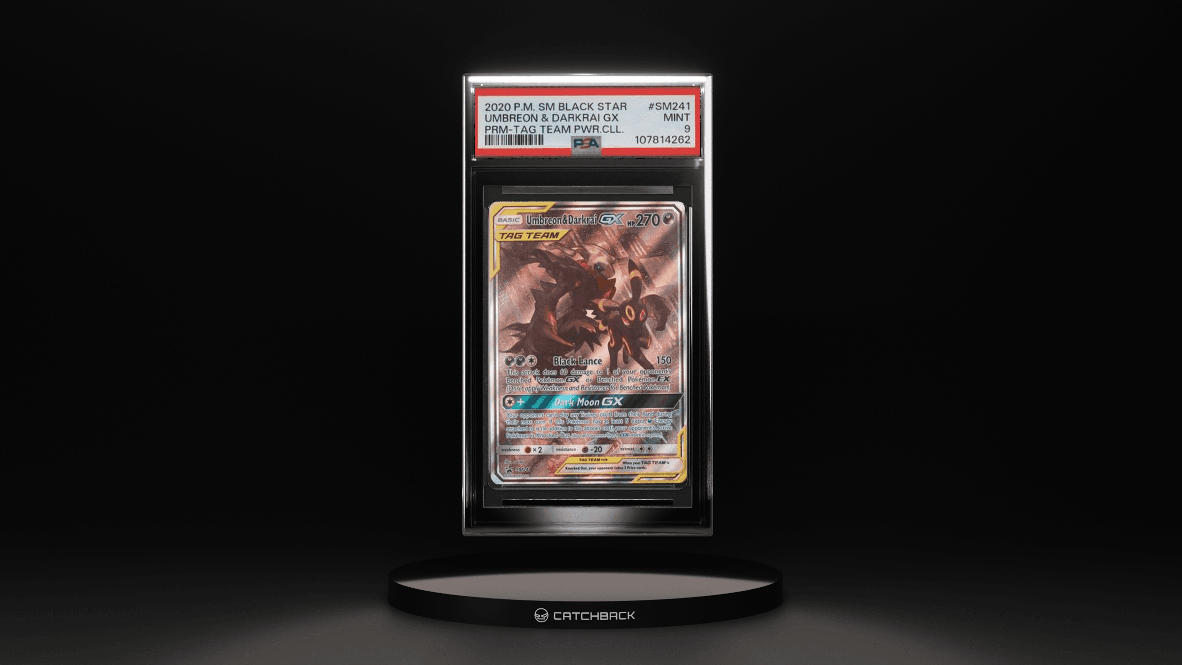 Umbreon & Darkrai Gx Prm-tag Team Pwr.cll.