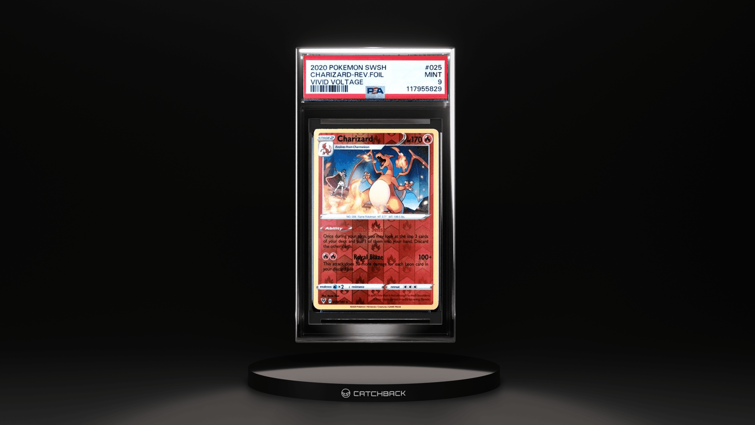Charizard-rev.foil Vivid Voltage