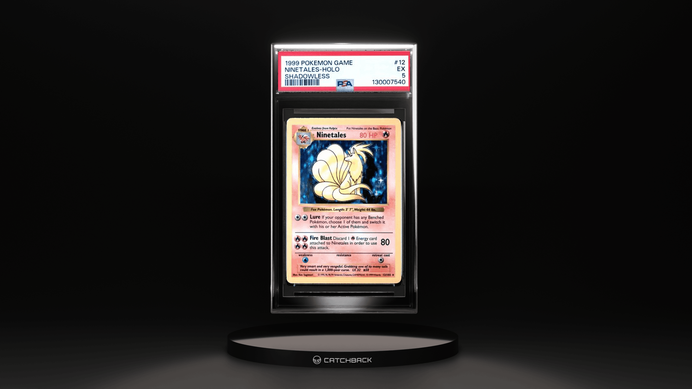 Ninetales-holo Shadowless