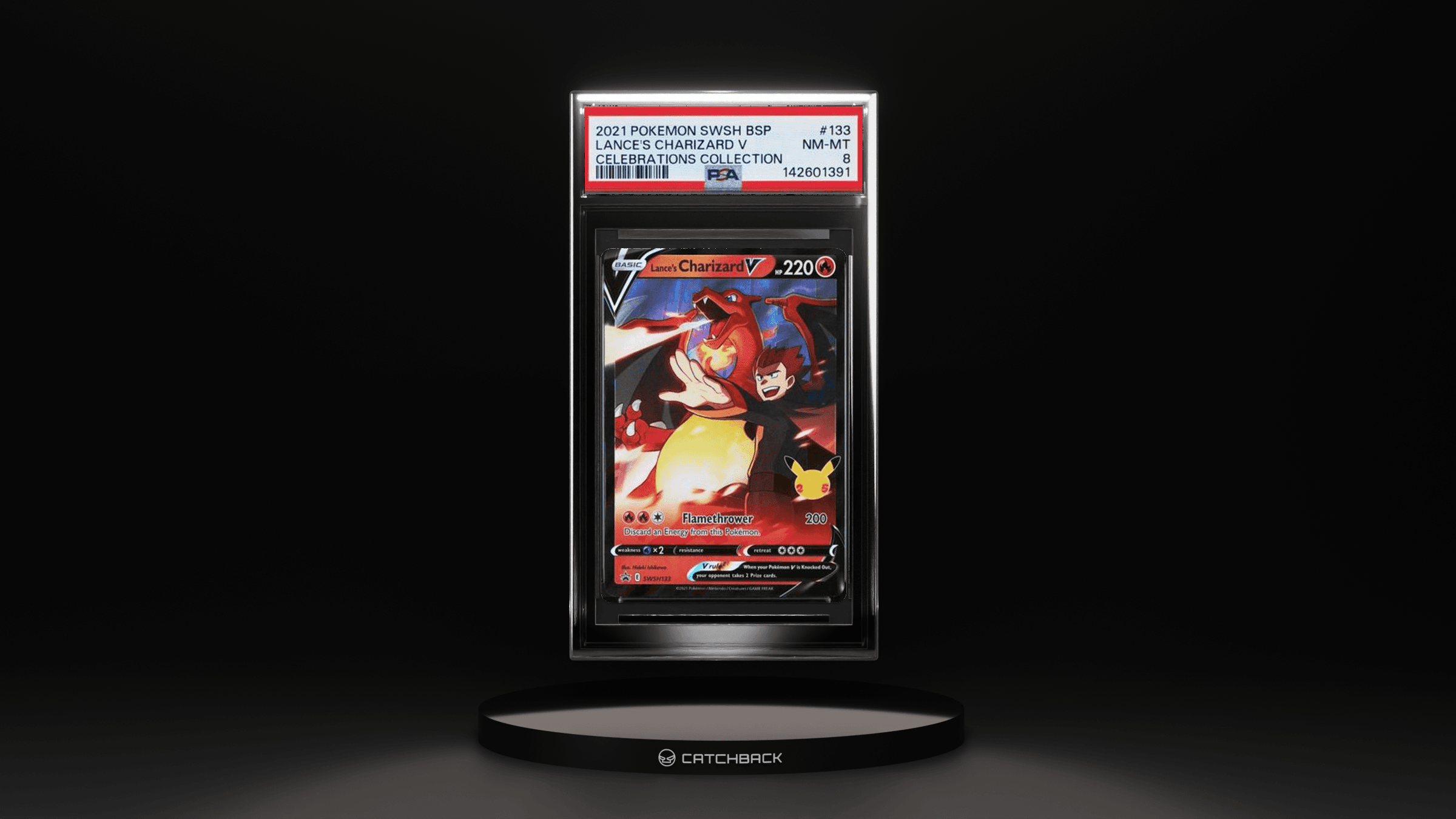 Lance's Charizard V Celebrations Collection