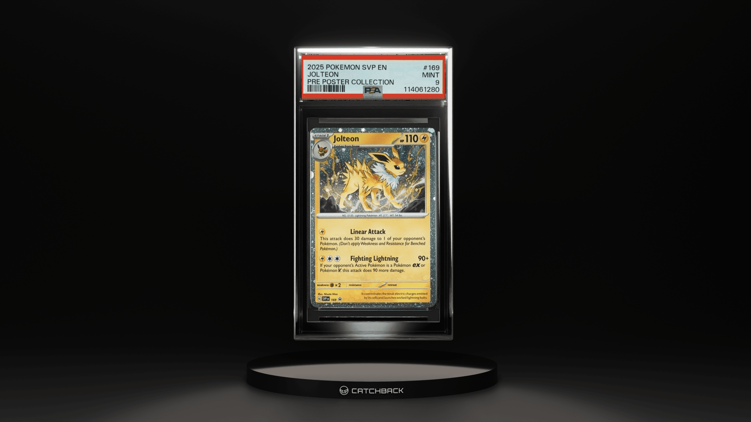 Jolteon Pre Poster Collection