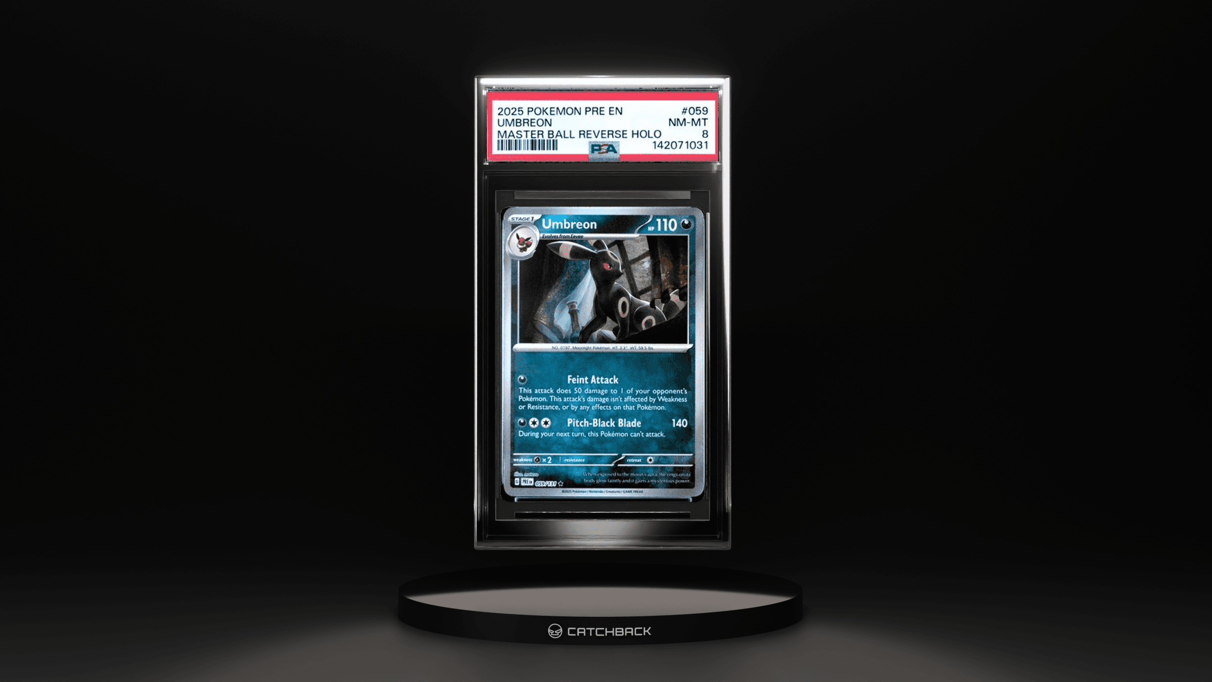 Umbreon Master Ball Reverse Holo