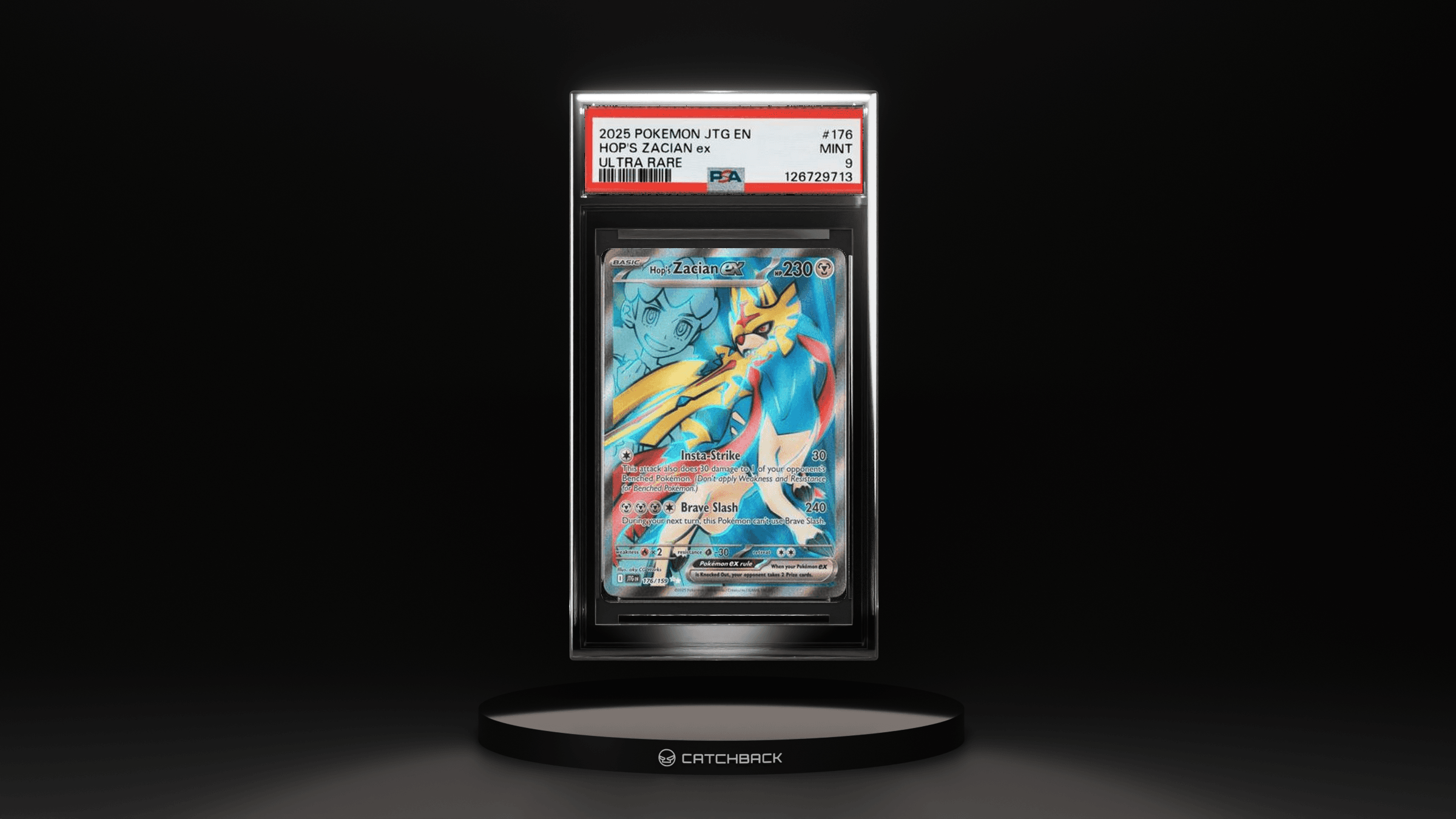 Hop's Zacian Ex Ultra Rare
