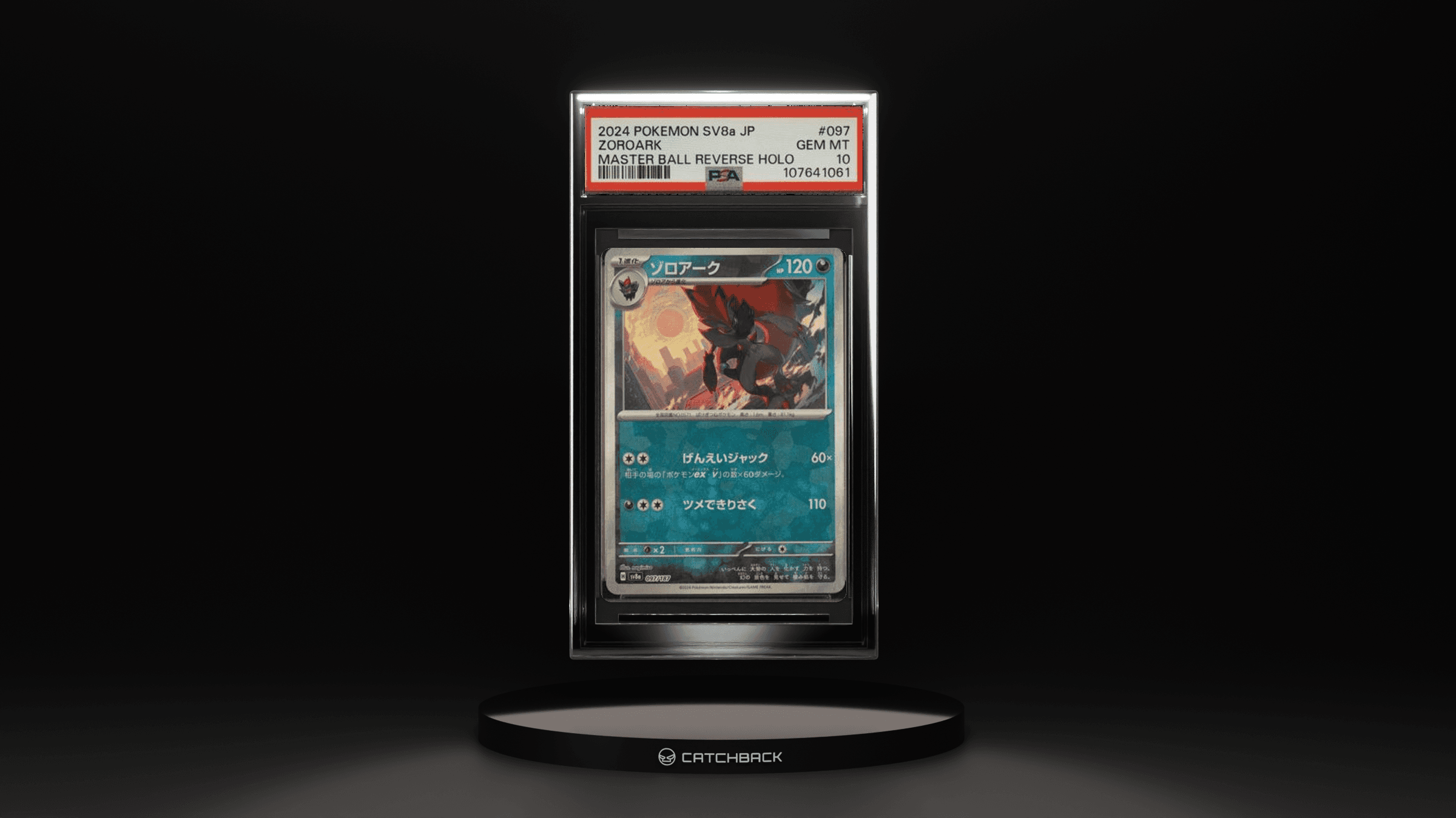 Zoroark Master Ball Reverse Holo