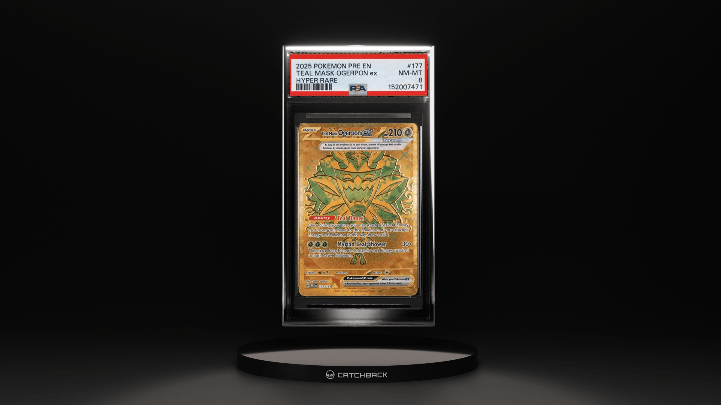 Teal Mask Ogerpon Ex Hyper Rare