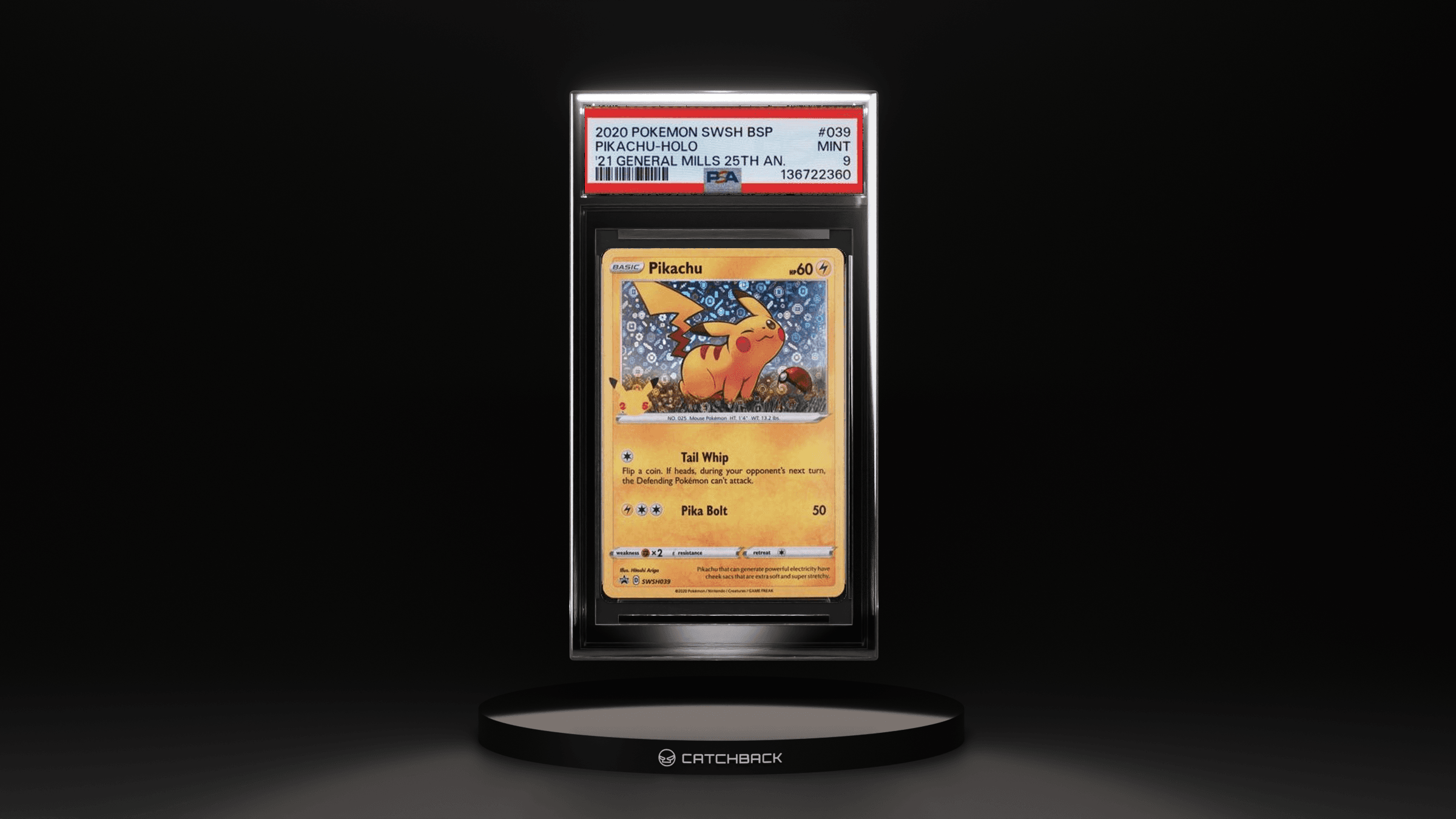 Pikachu-holo '21 General Mills 25th An.