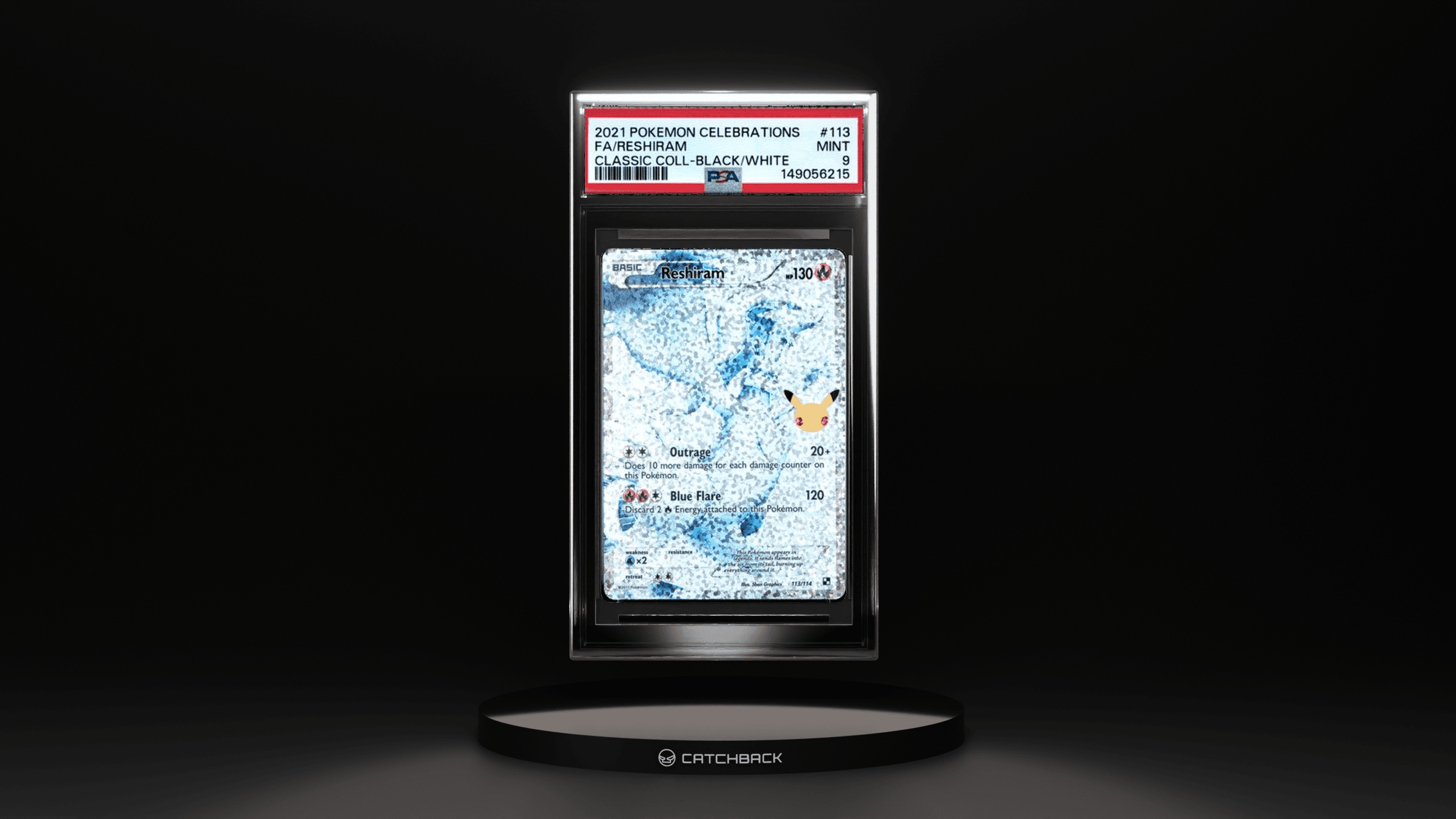 Fa/ Reshiram Classic Coll-black/white
