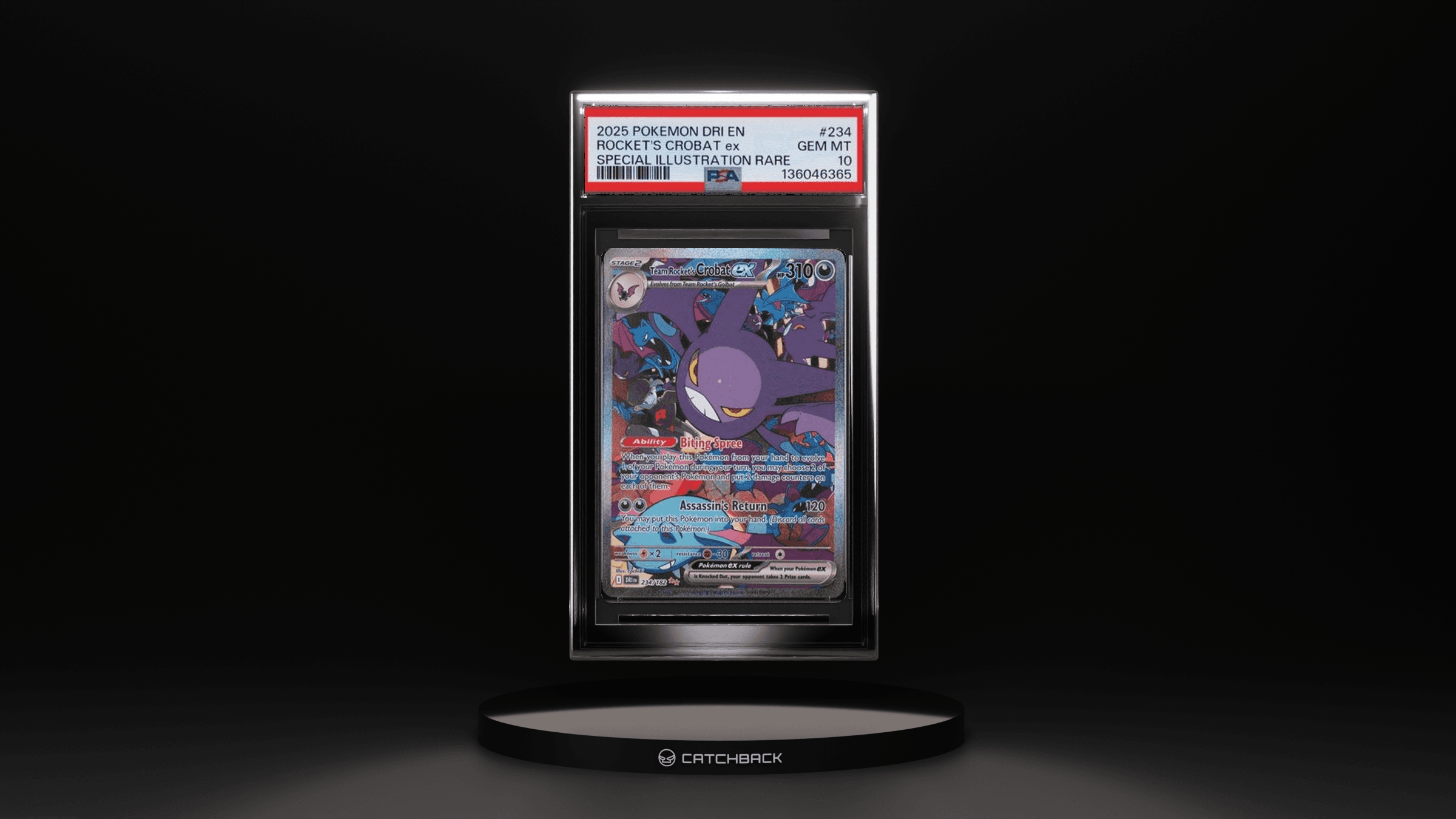 Rocket's Crobat Ex Special Illustration Rare