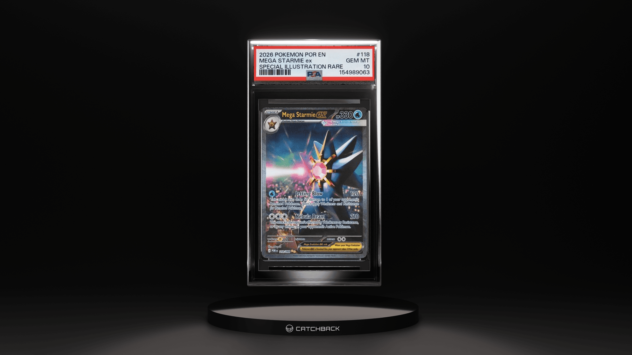 Mega Starmie Ex Special Illustration Rare
