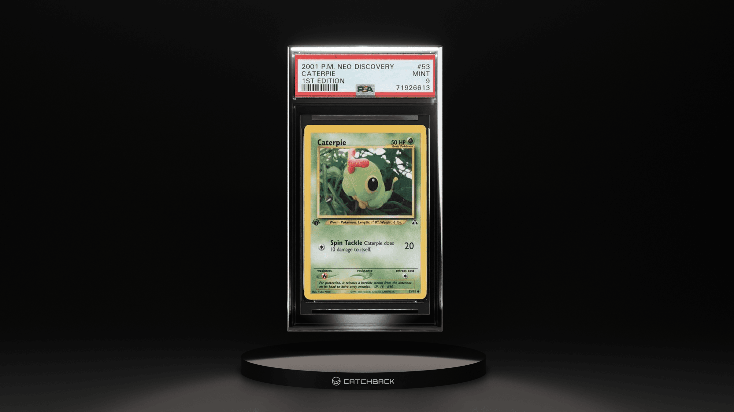 Caterpie 1st Edition