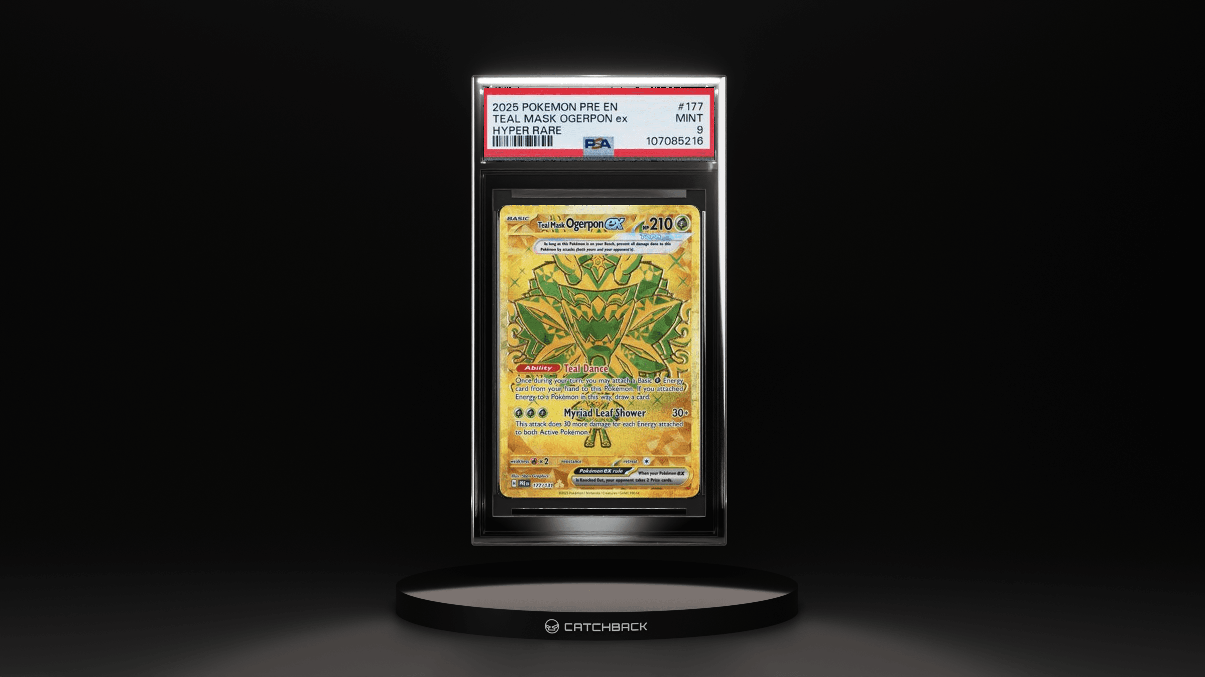 Teal Mask Ogerpon Ex Hyper Rare