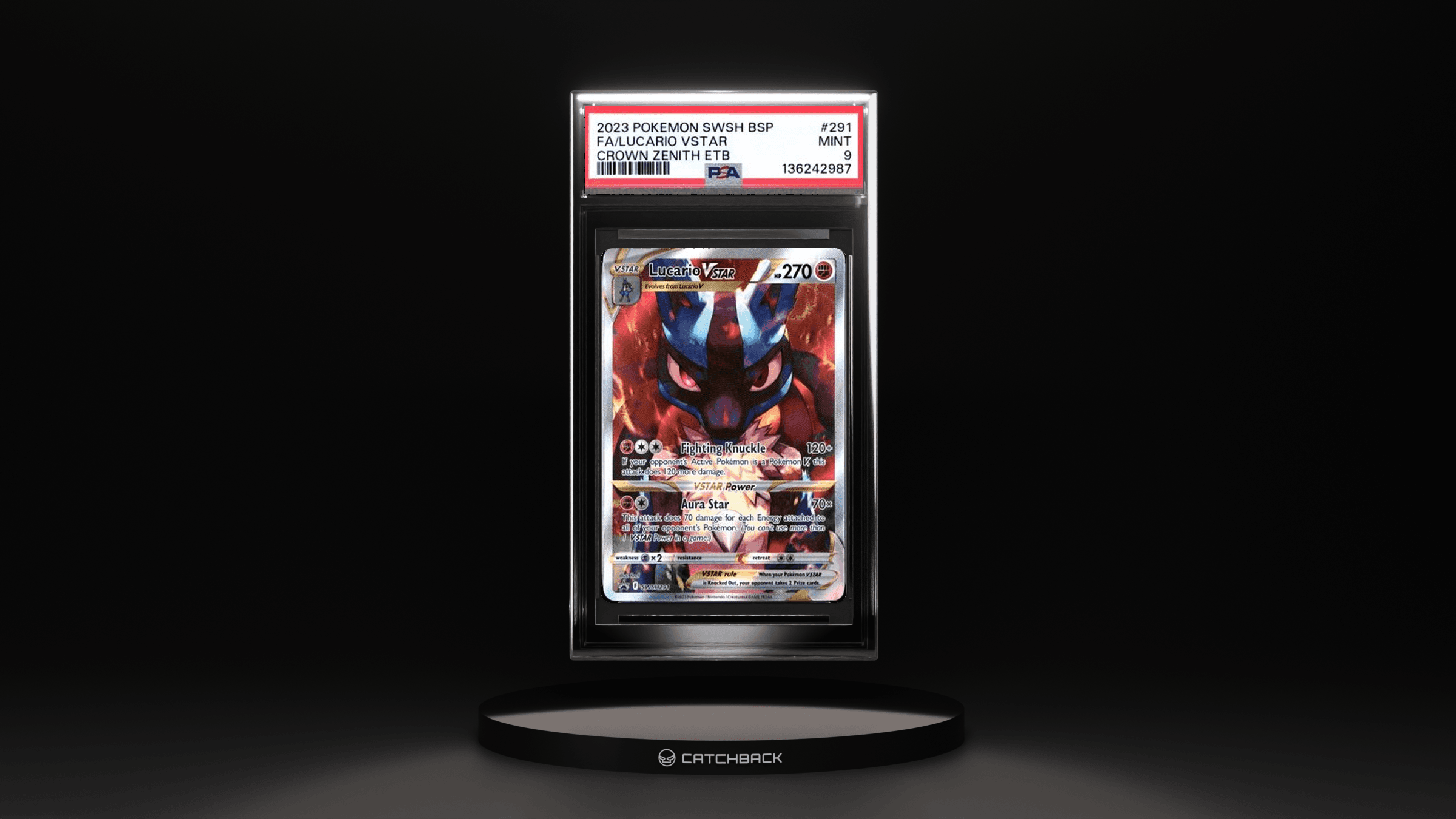 Fa/ Lucario Vstar Crown Zenith Etb