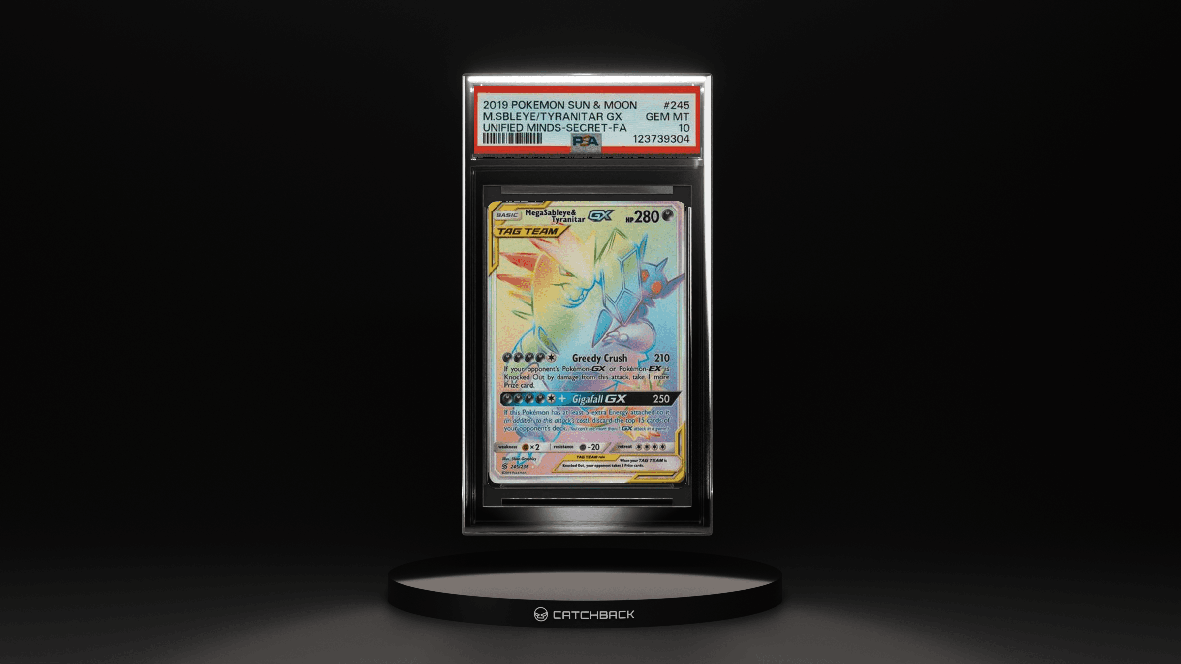 M.sbleye/ Tyranitar Gx Unified Minds-secret-fa