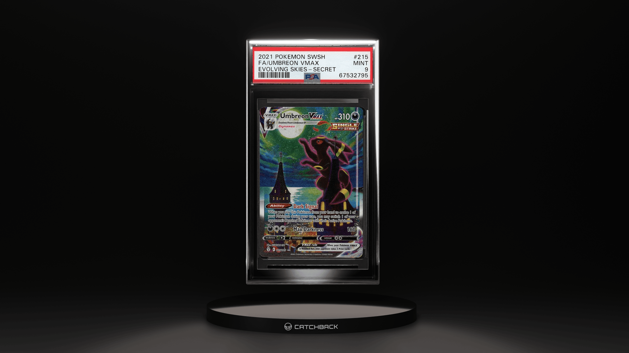 Fa/ Umbreon Vmax Evolving Skies-secret