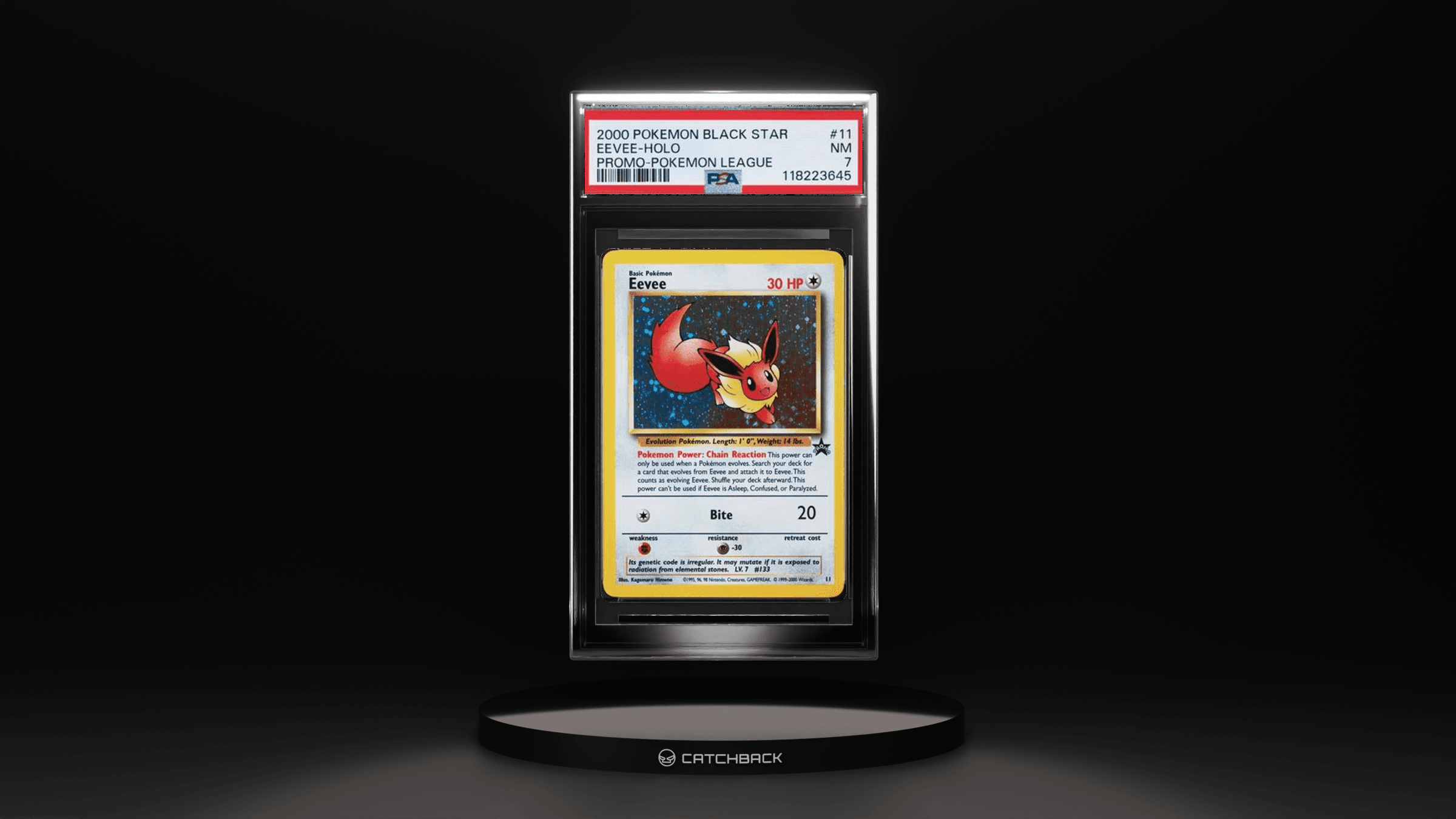 Eevee-holo Promo-pokemon League