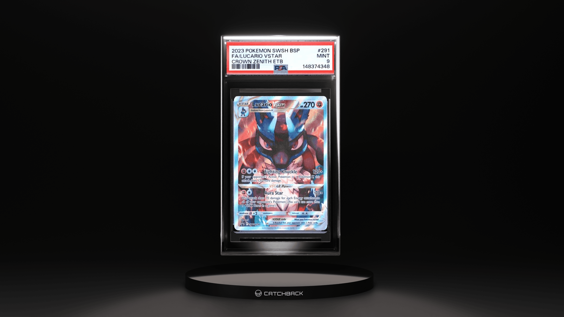 Fa/ Lucario Vstar Crown Zenith Etb