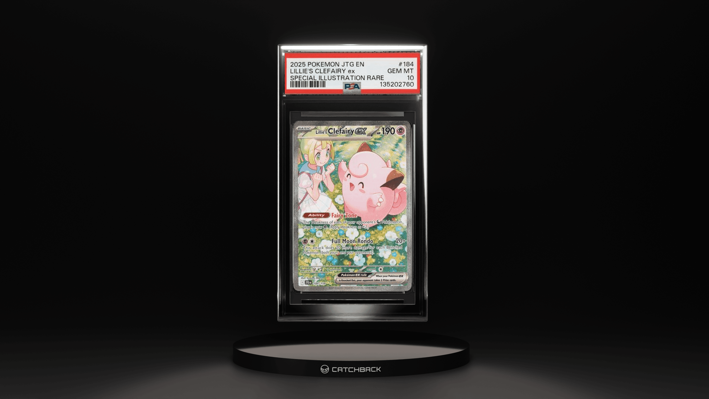 Lillie's Clefairy Ex Special Illustration Rare