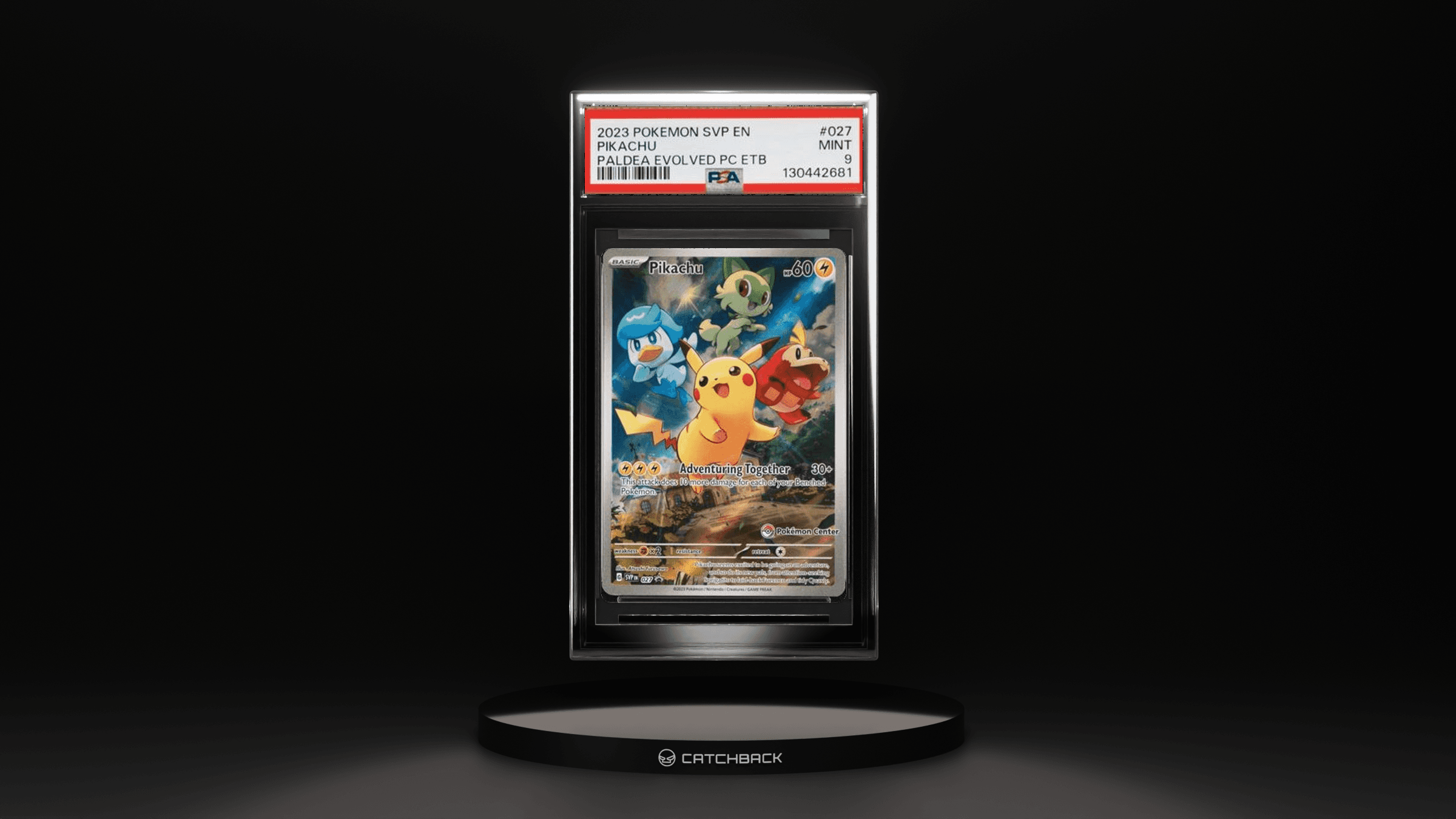 Pikachu Paldea Evolved Pc Etb