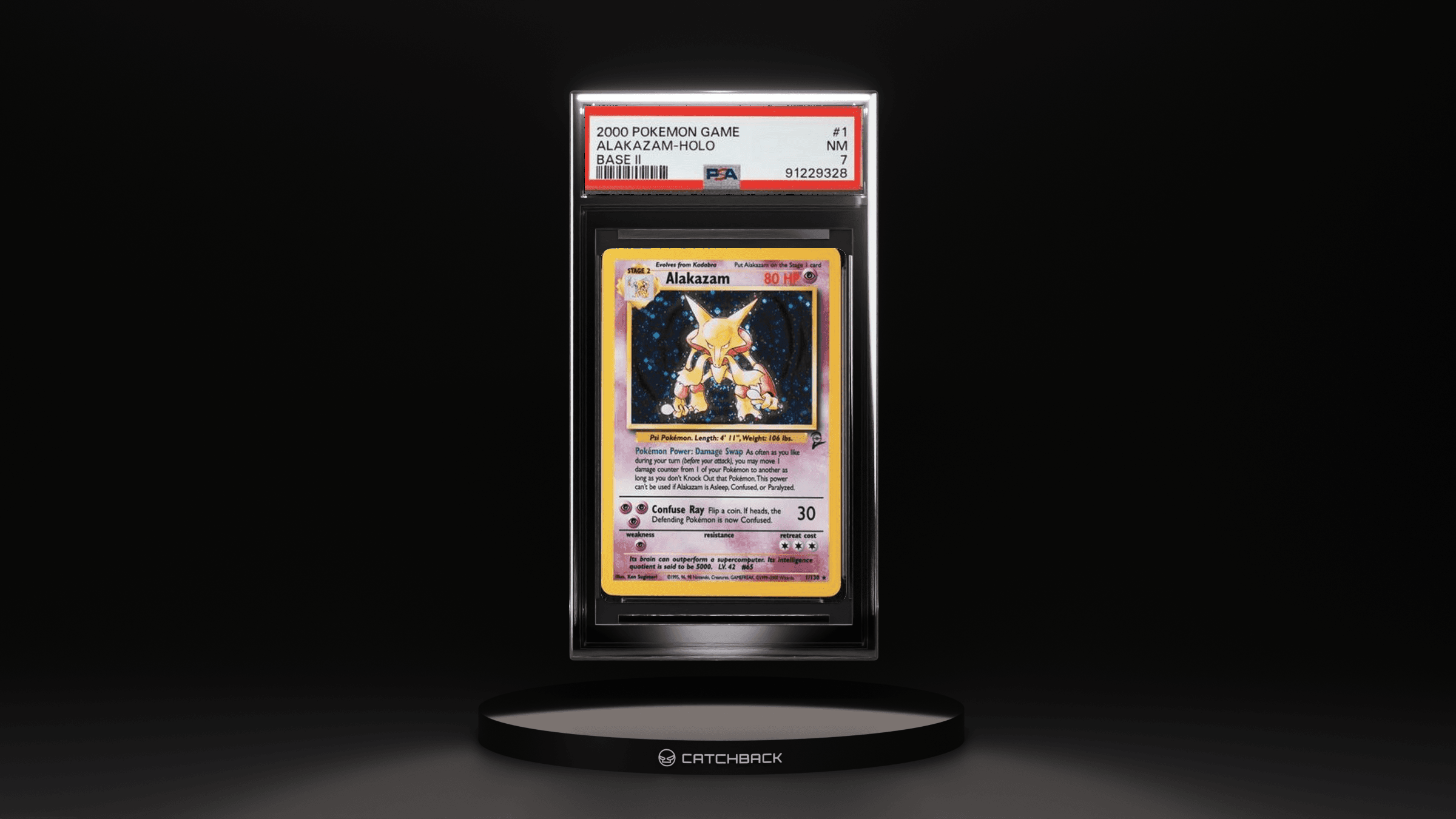 Alakazam-Holo Base II