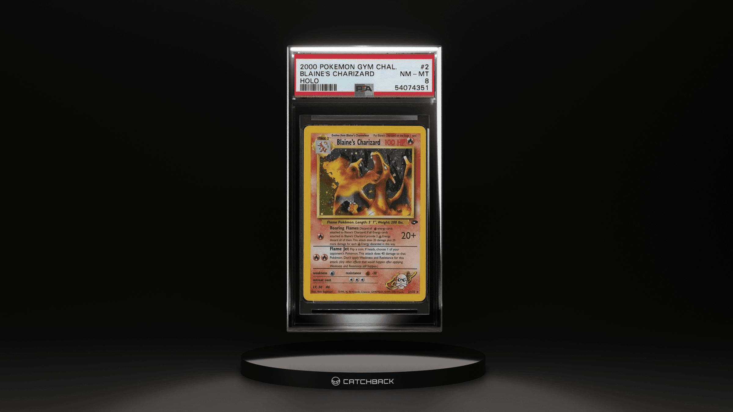 Blaine's Charizard Holo