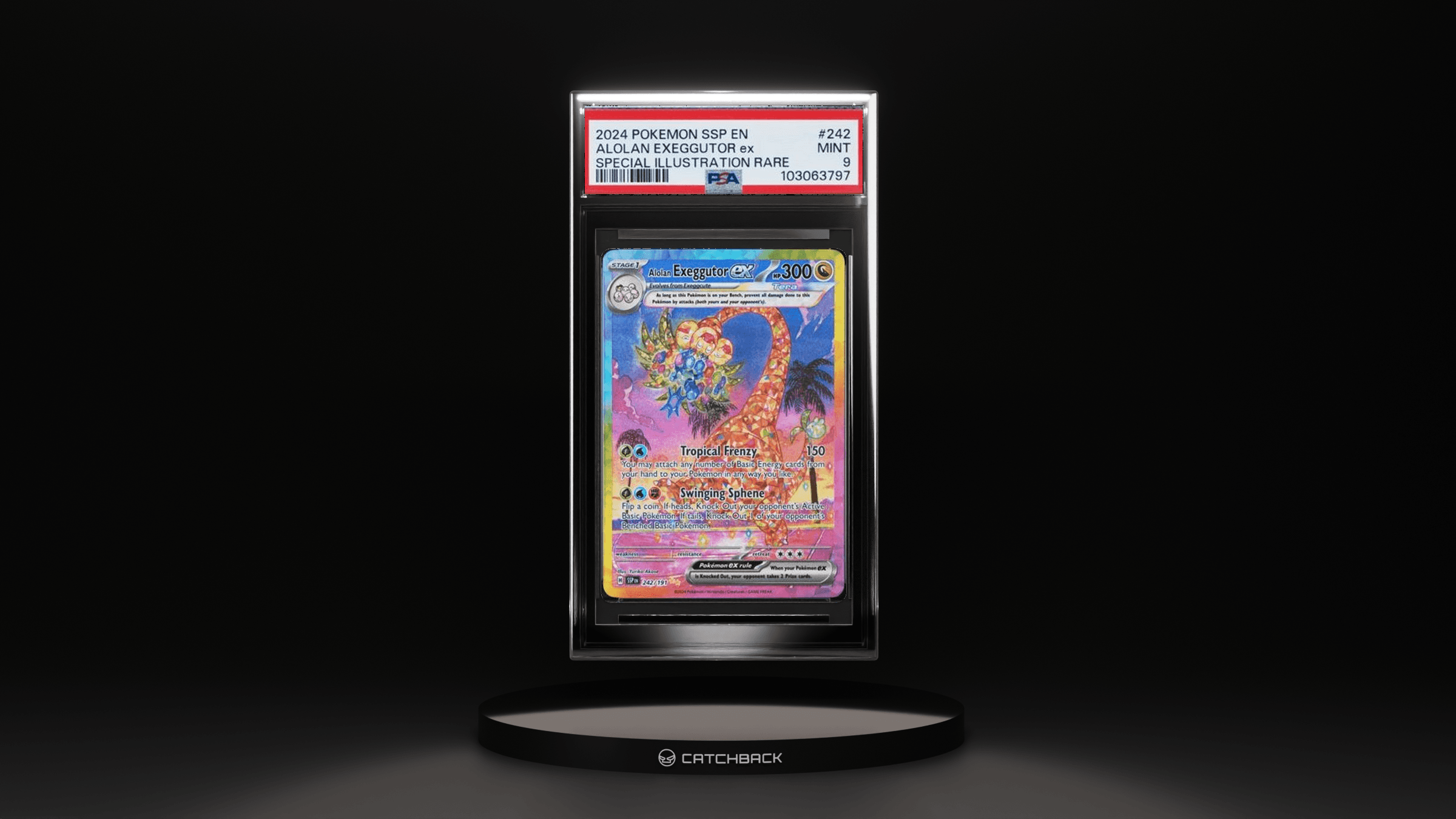 Alolan Exeggutor Ex Special Illustration Rare