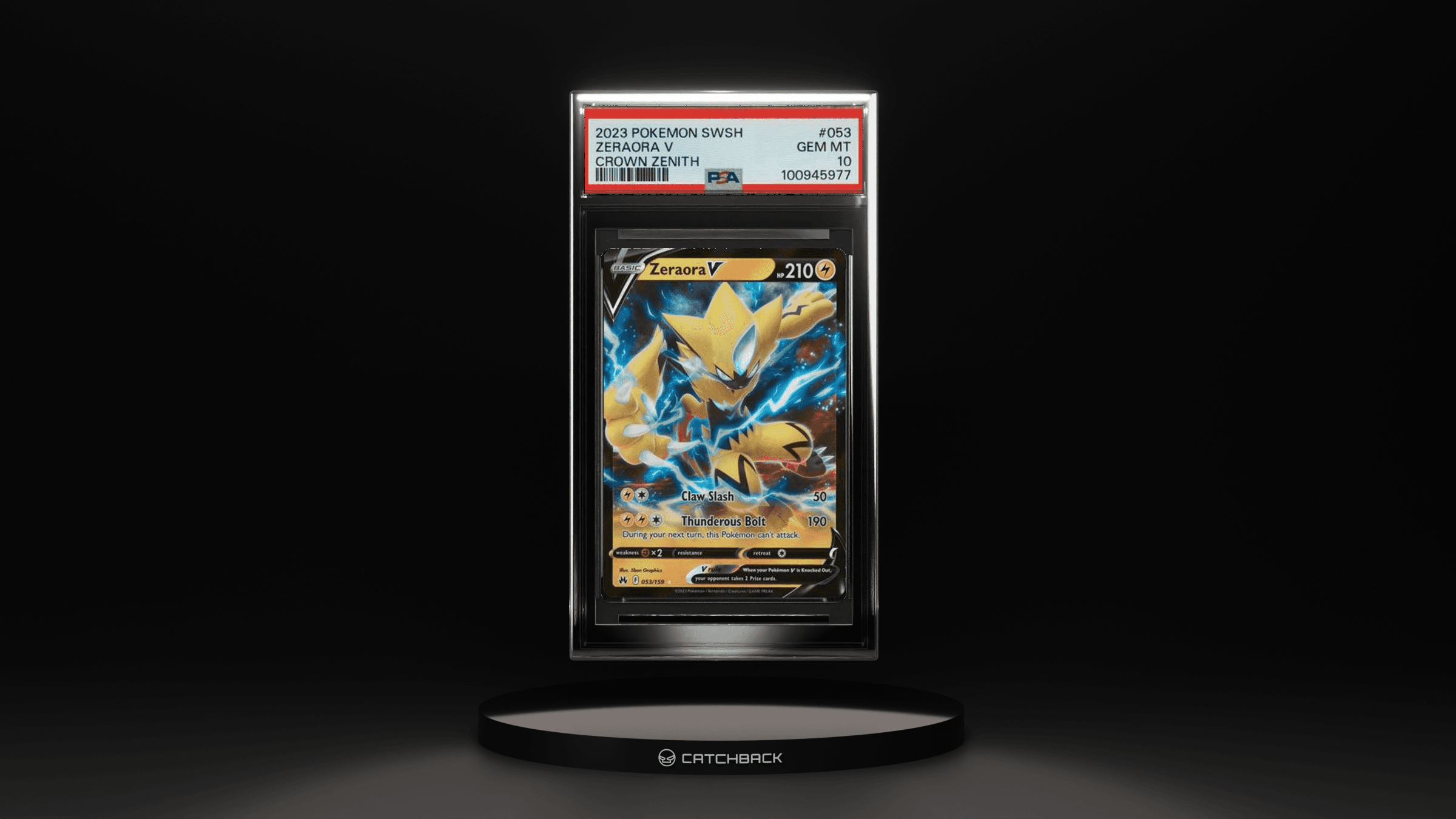 Zeraora V Crown Zenith