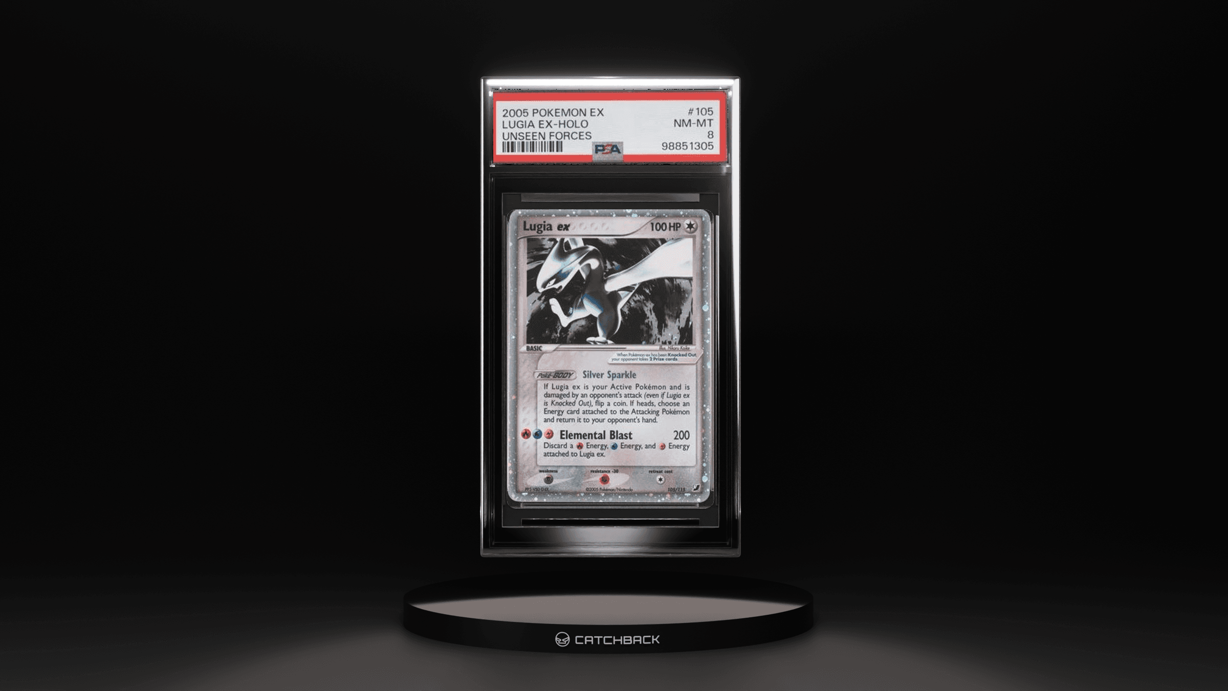 Lugia Ex-holo Unseen Forces