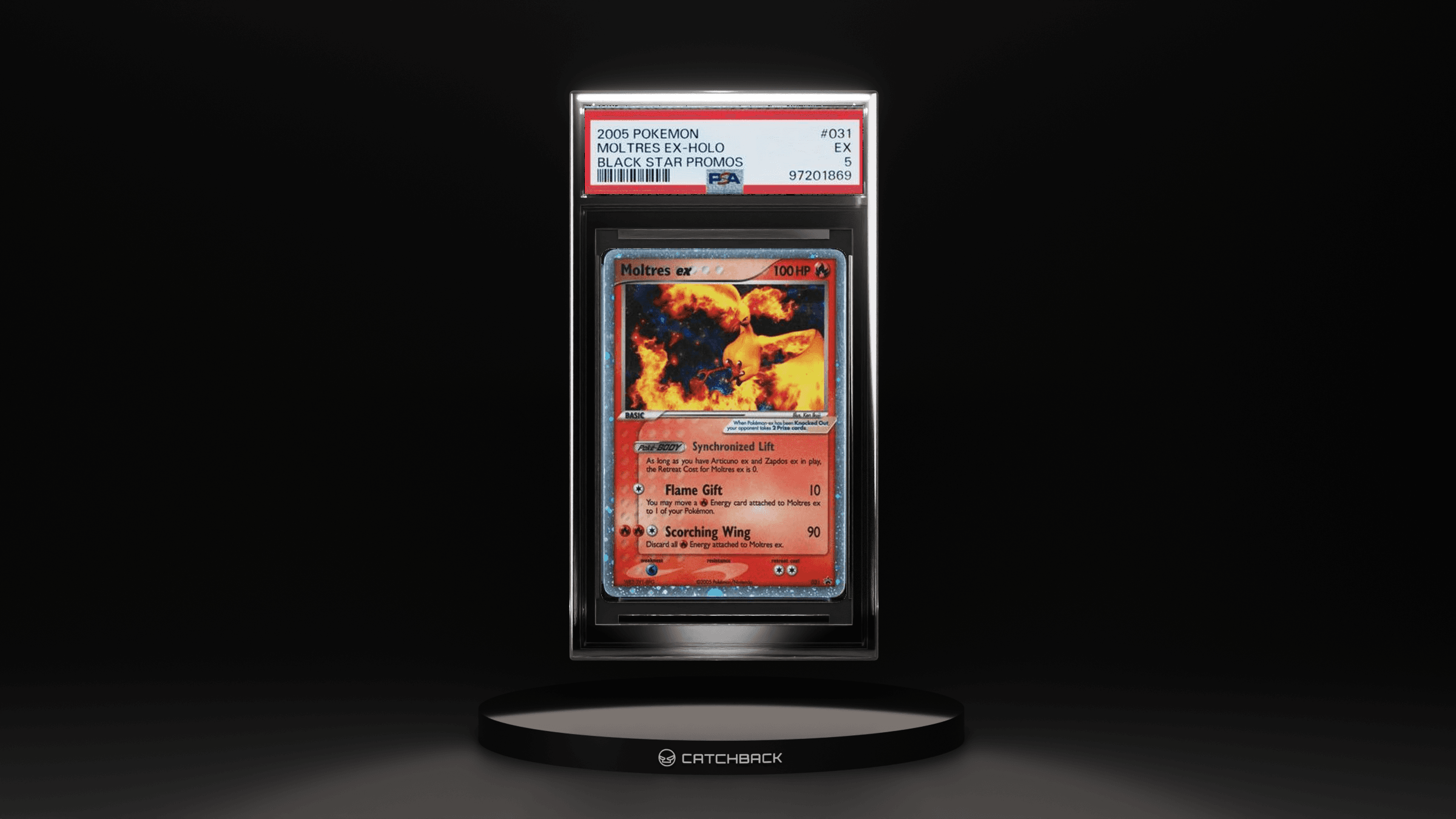 Moltres Ex-Holo
