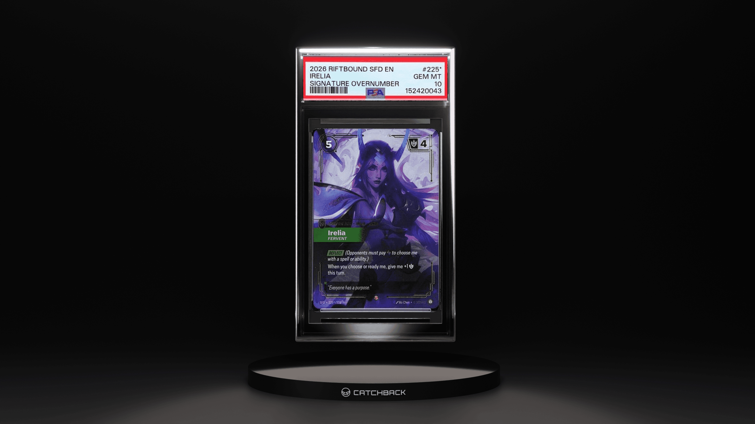 Irelia Signature Overnumber