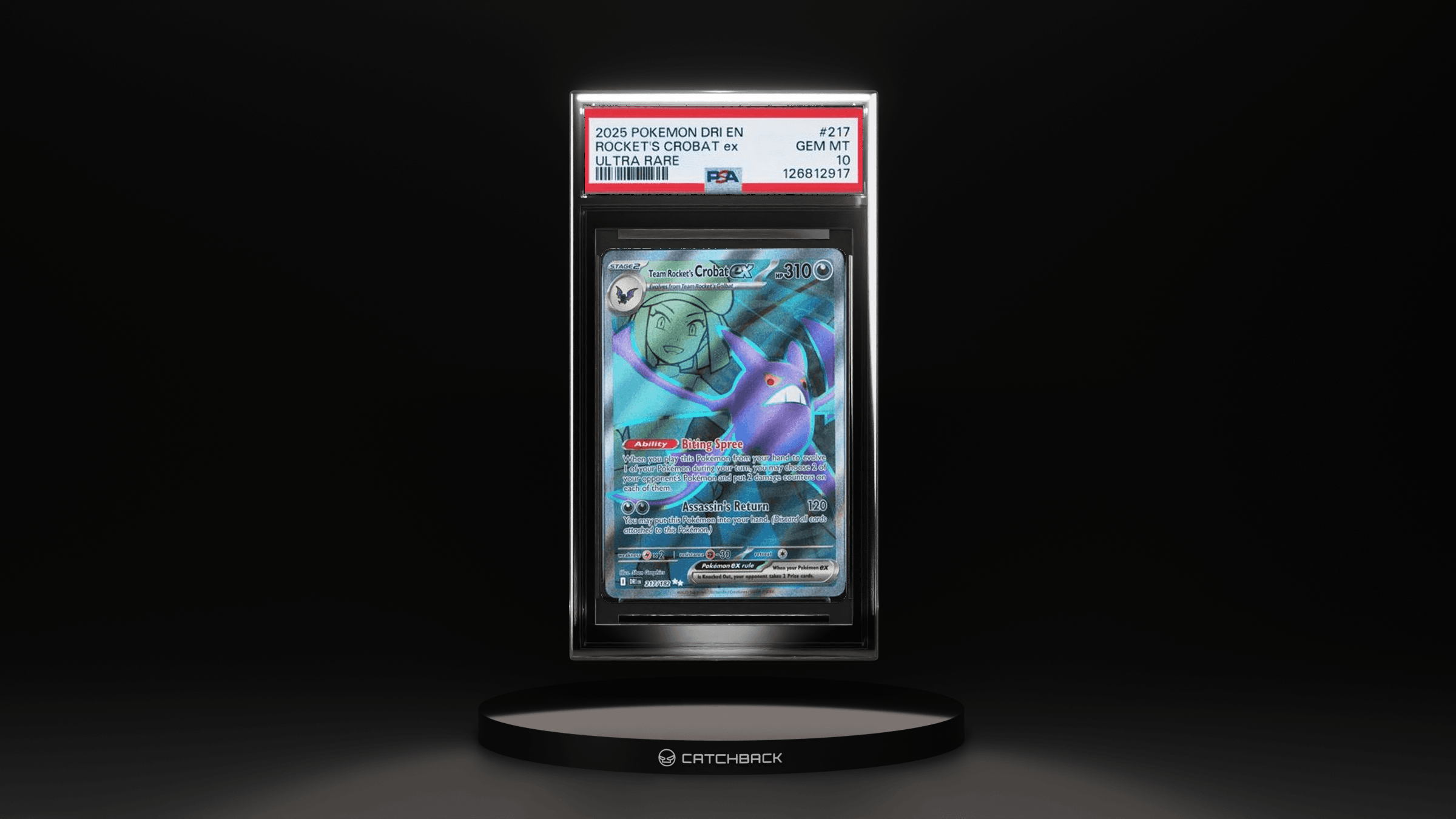 Rocket's Crobat Ex Ultra Rare