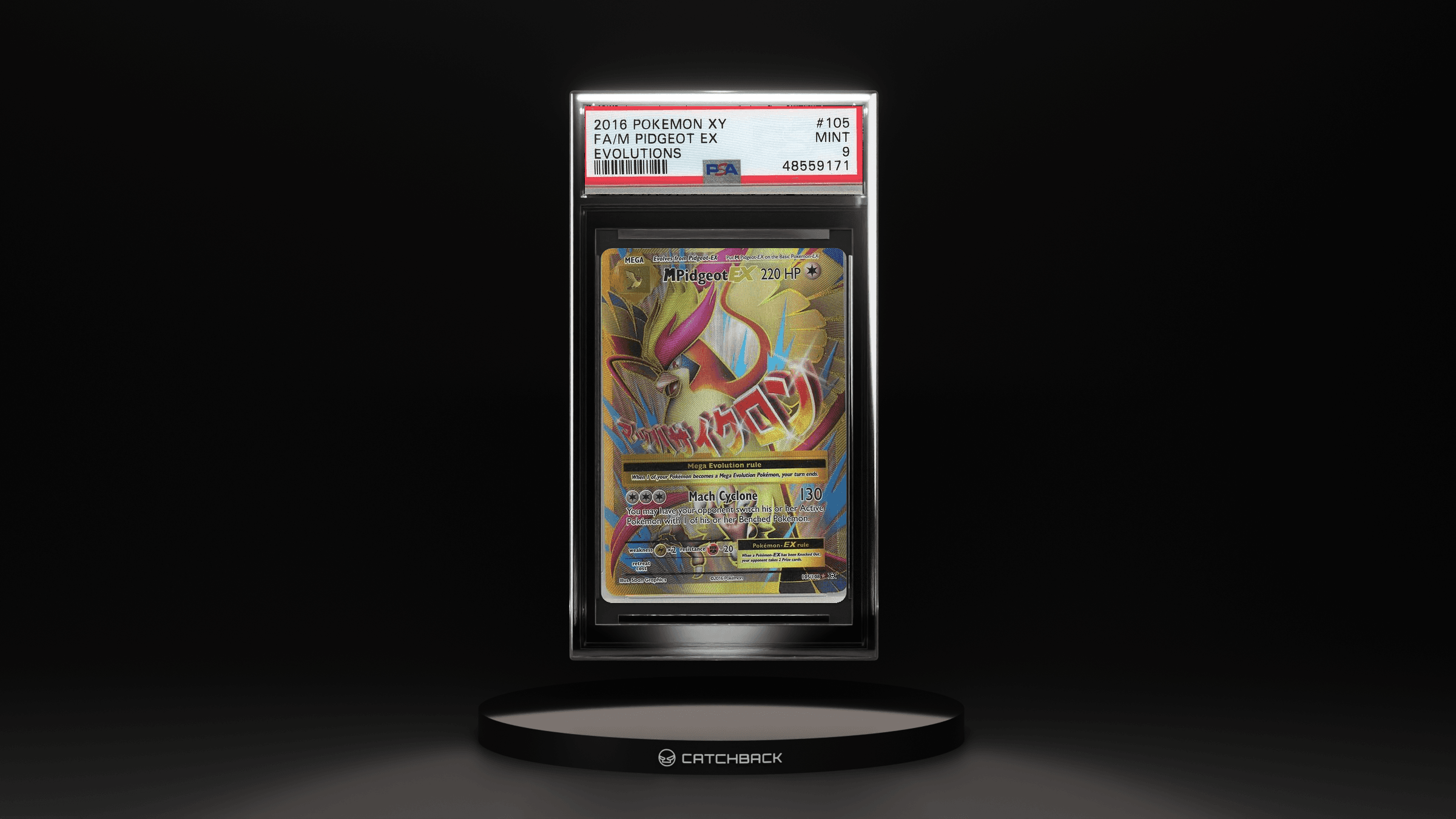 Fa/ M Pidgeot Ex Evolutions