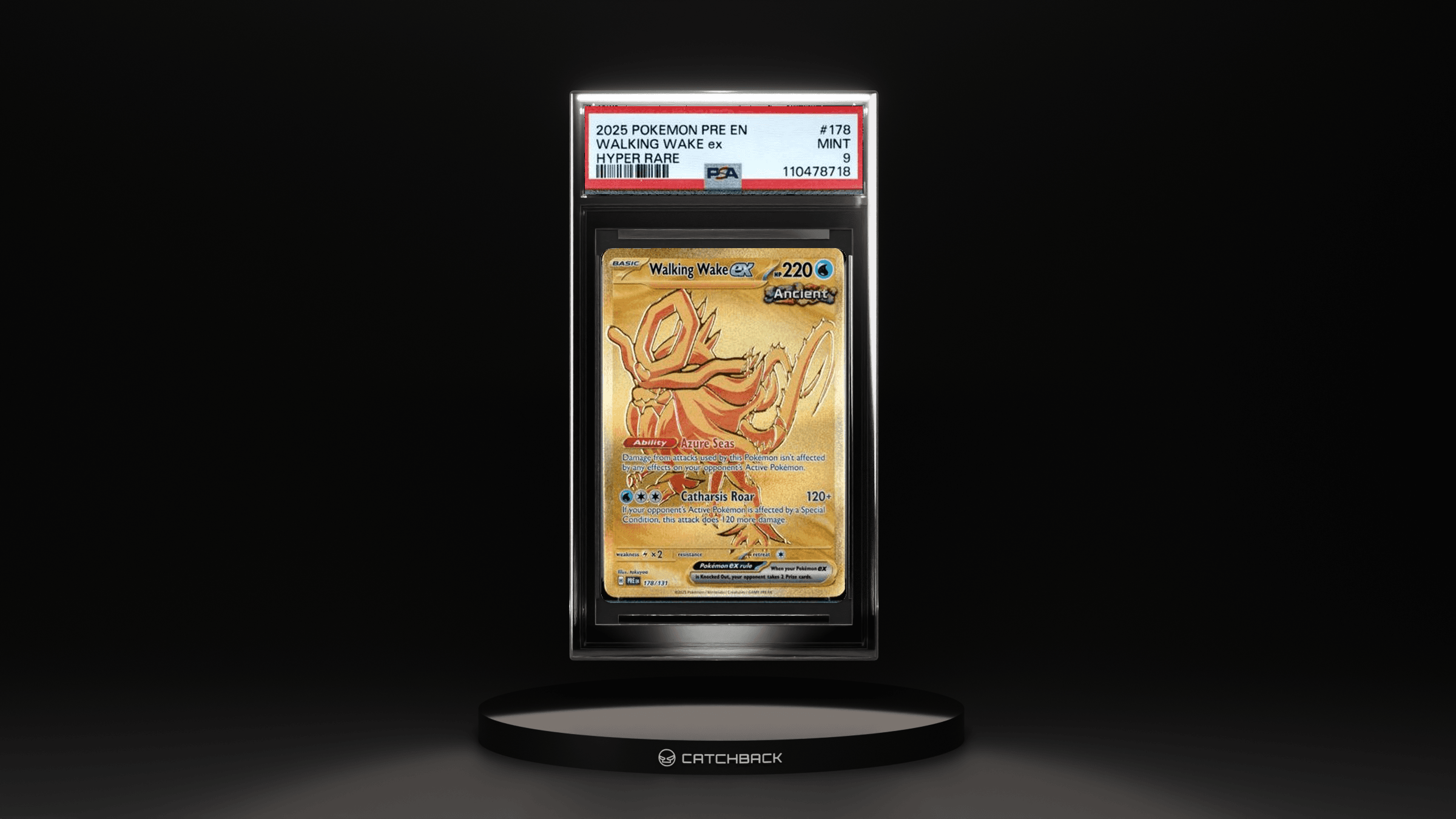 Walking Wake Ex Hyper Rare