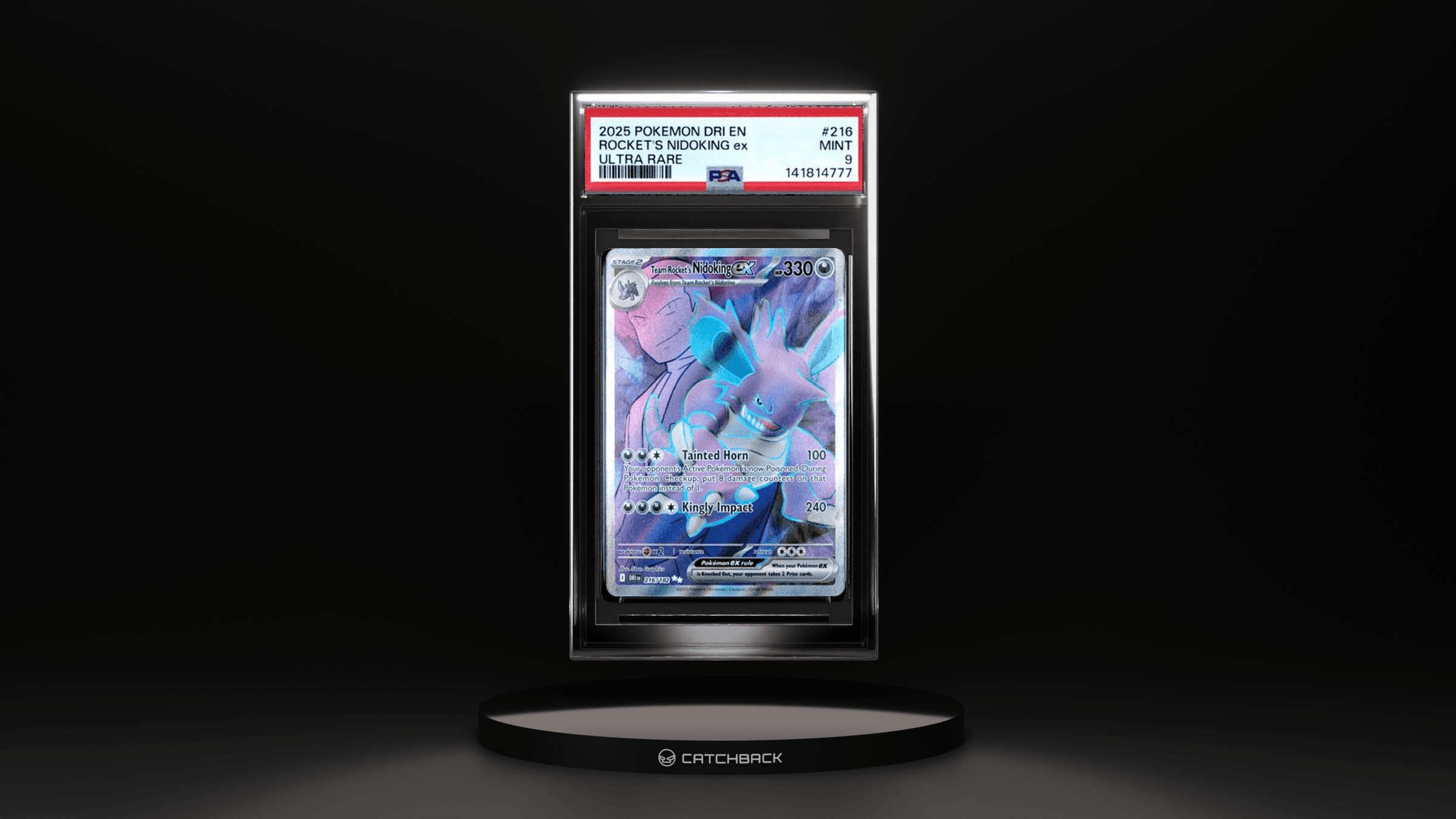 Rocket's Nidoking Ex Ultra Rare