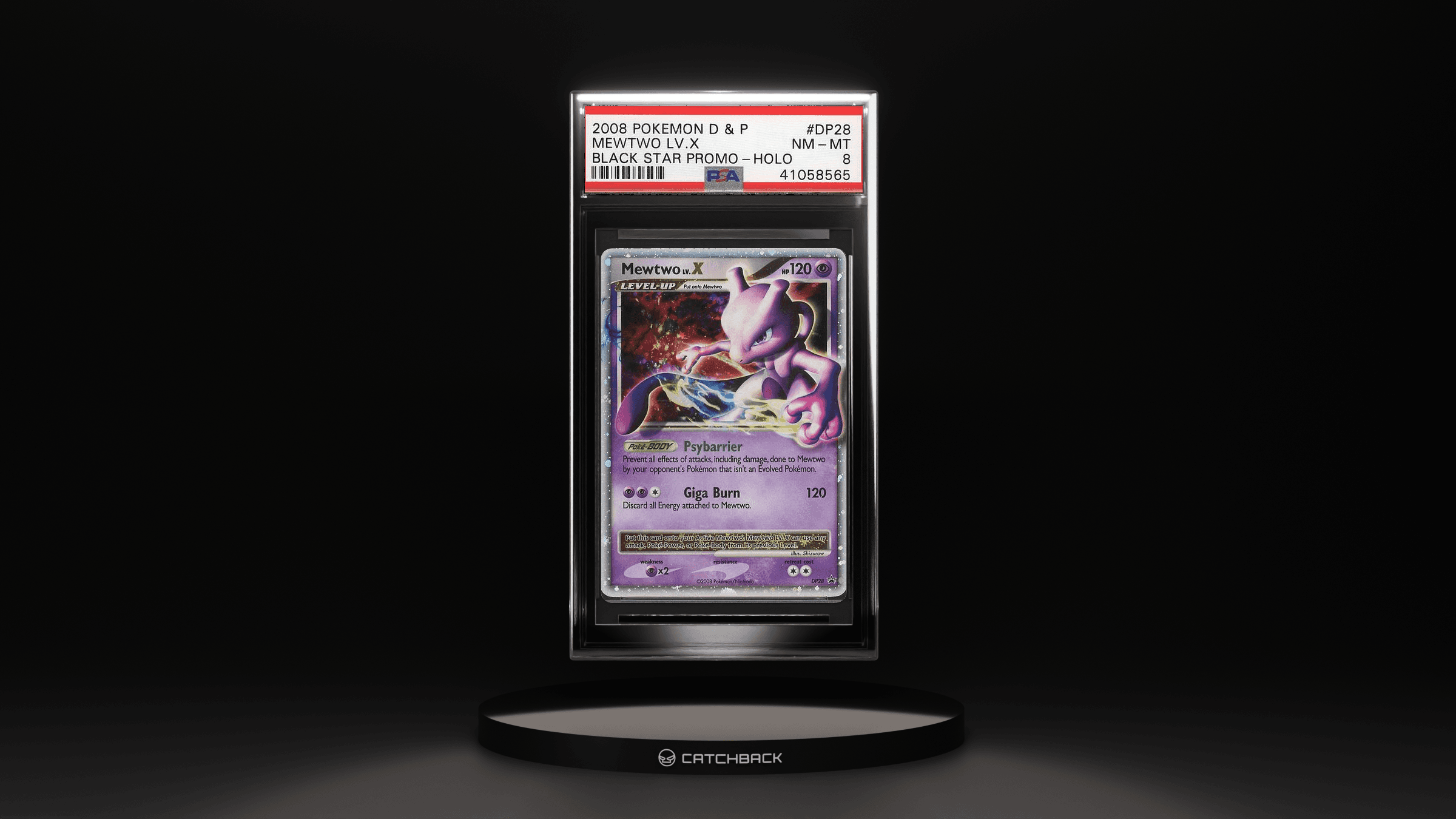 Mewtwo Lv.x-holo Black Star Promo