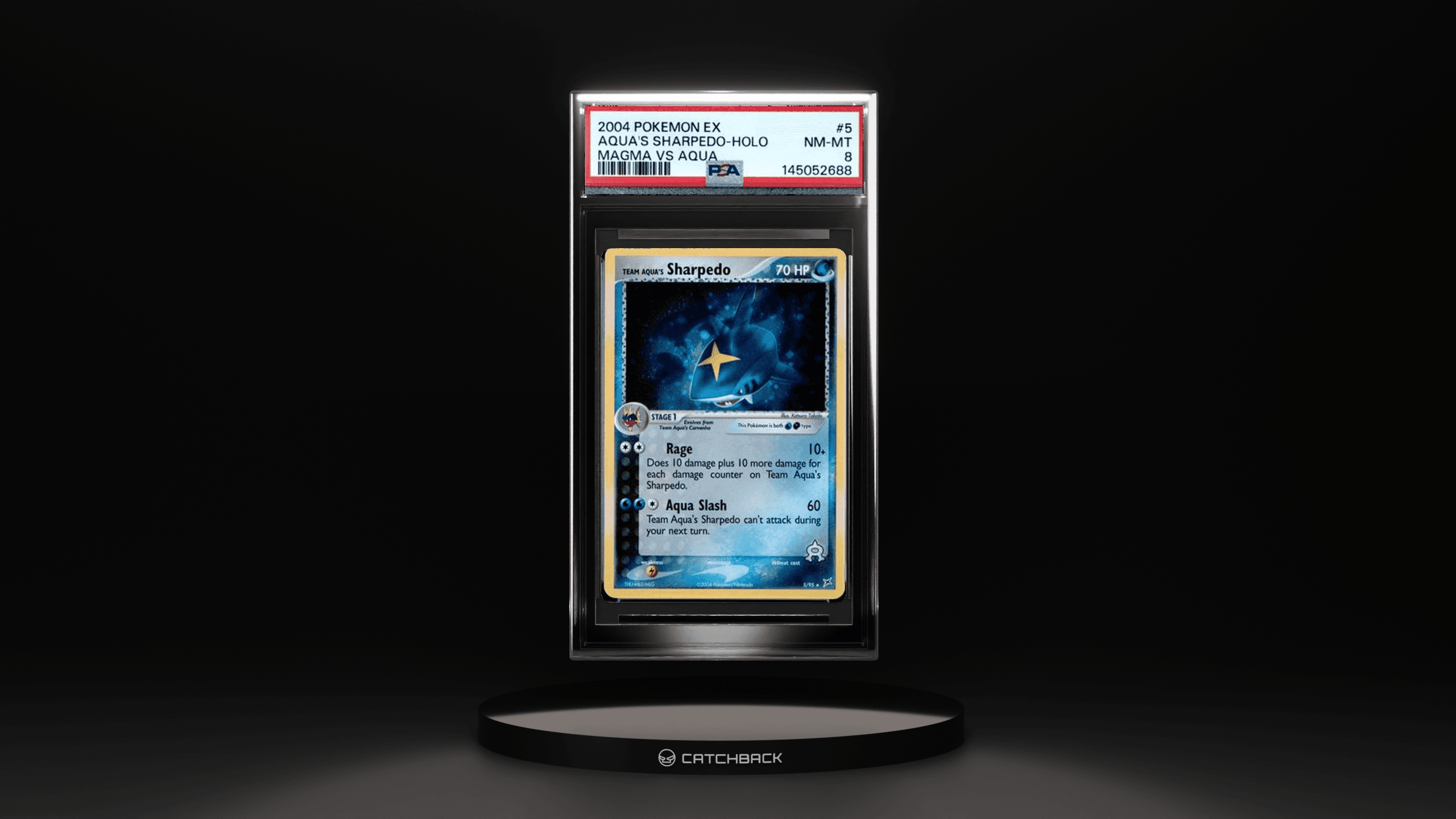 Aqua's Sharpedo-holo