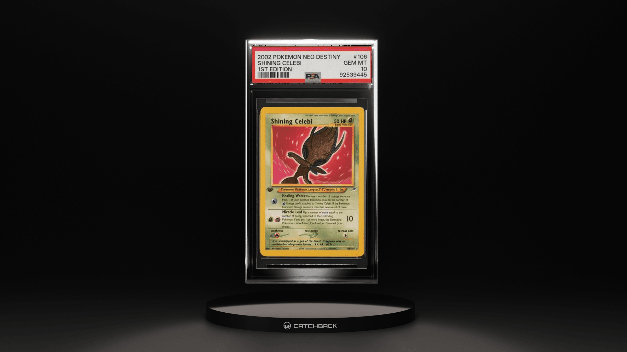 Shining Celebi 1st Edition