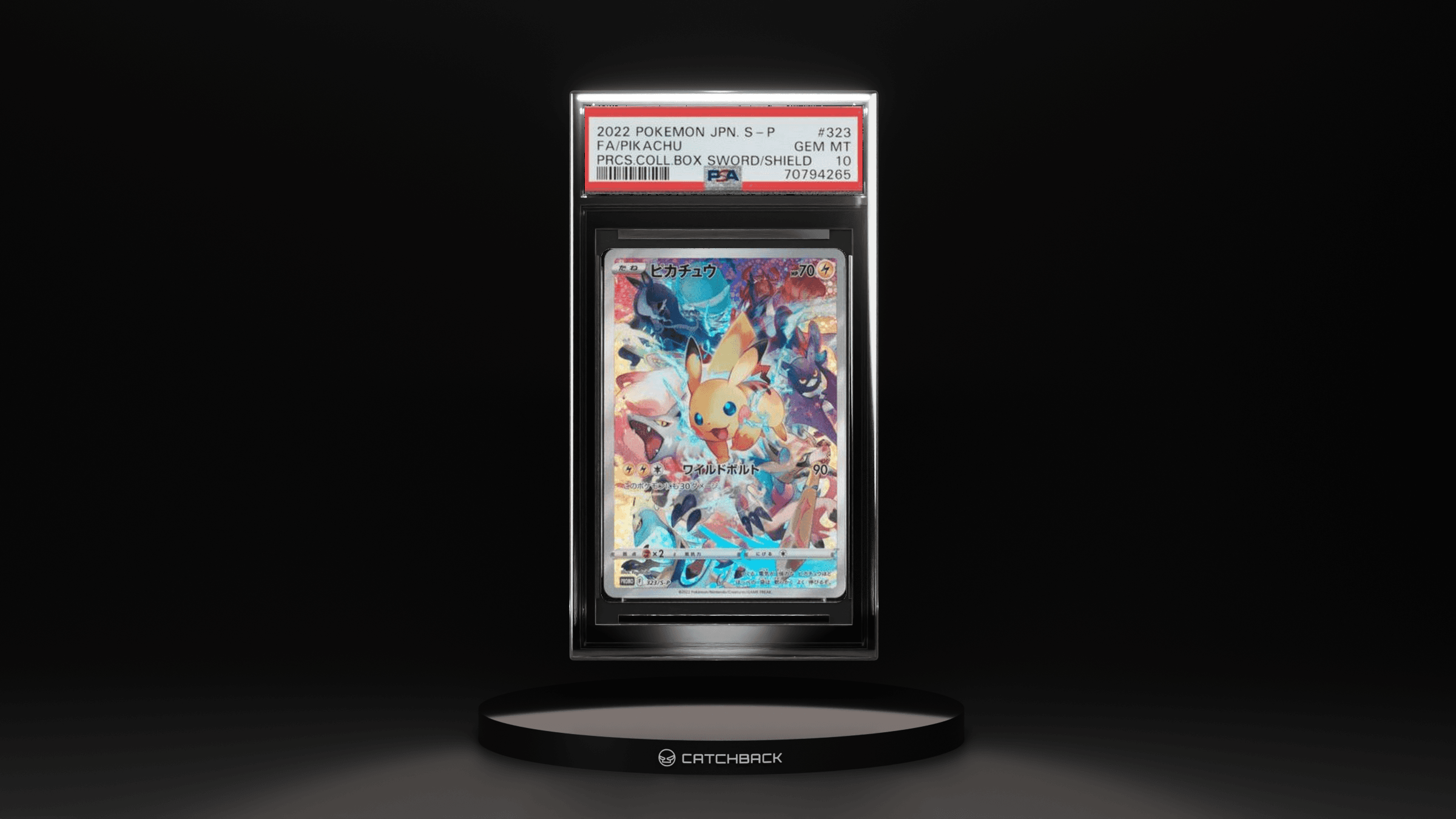 Fa/ Pikachu Prcs.c/b Sword/shield