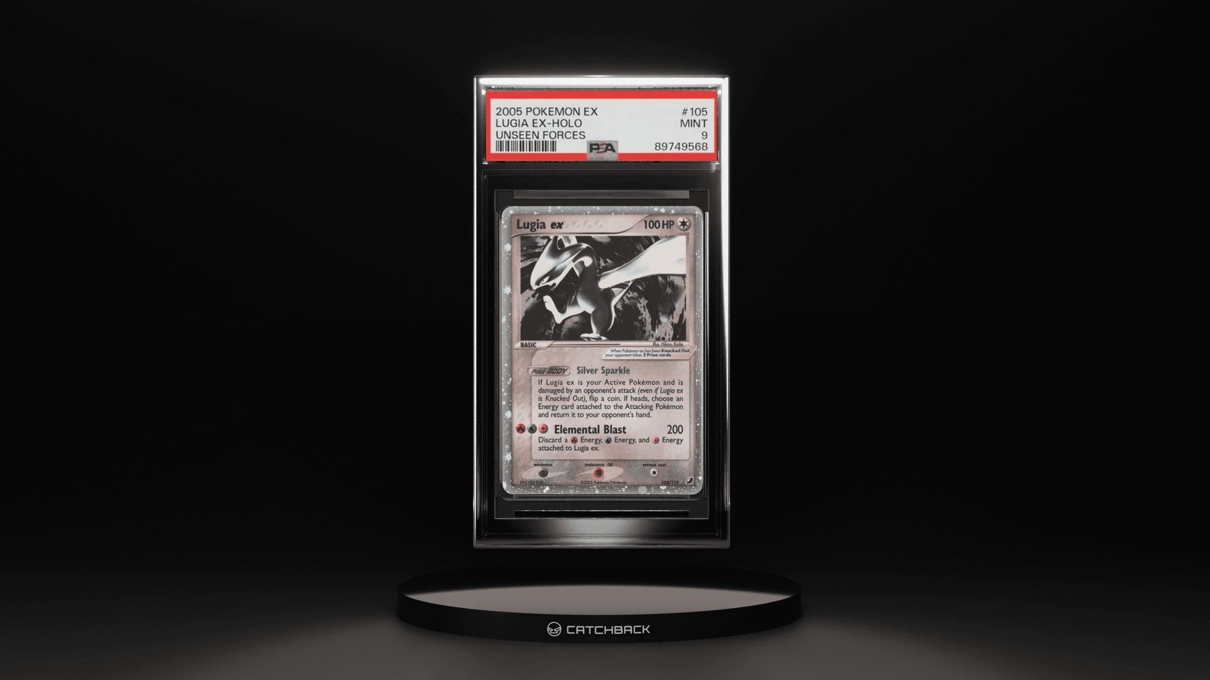 Lugia Ex-holo Unseen Forces
