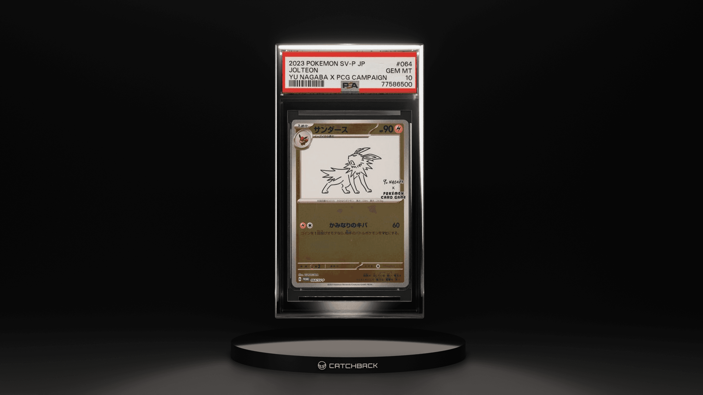 Jolteon Yu Nagaba X Pcg Campaign